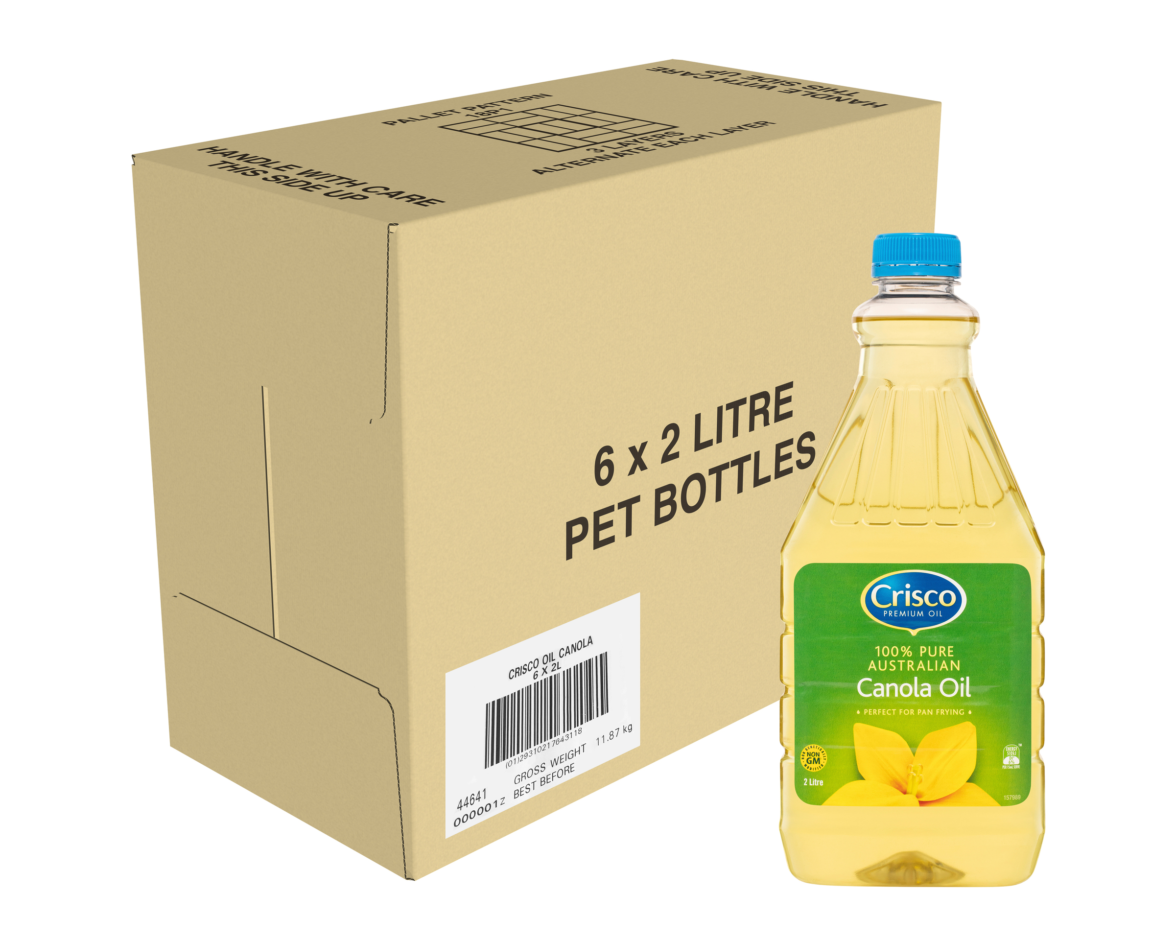 Crisco Canola Oil 6 x 2L