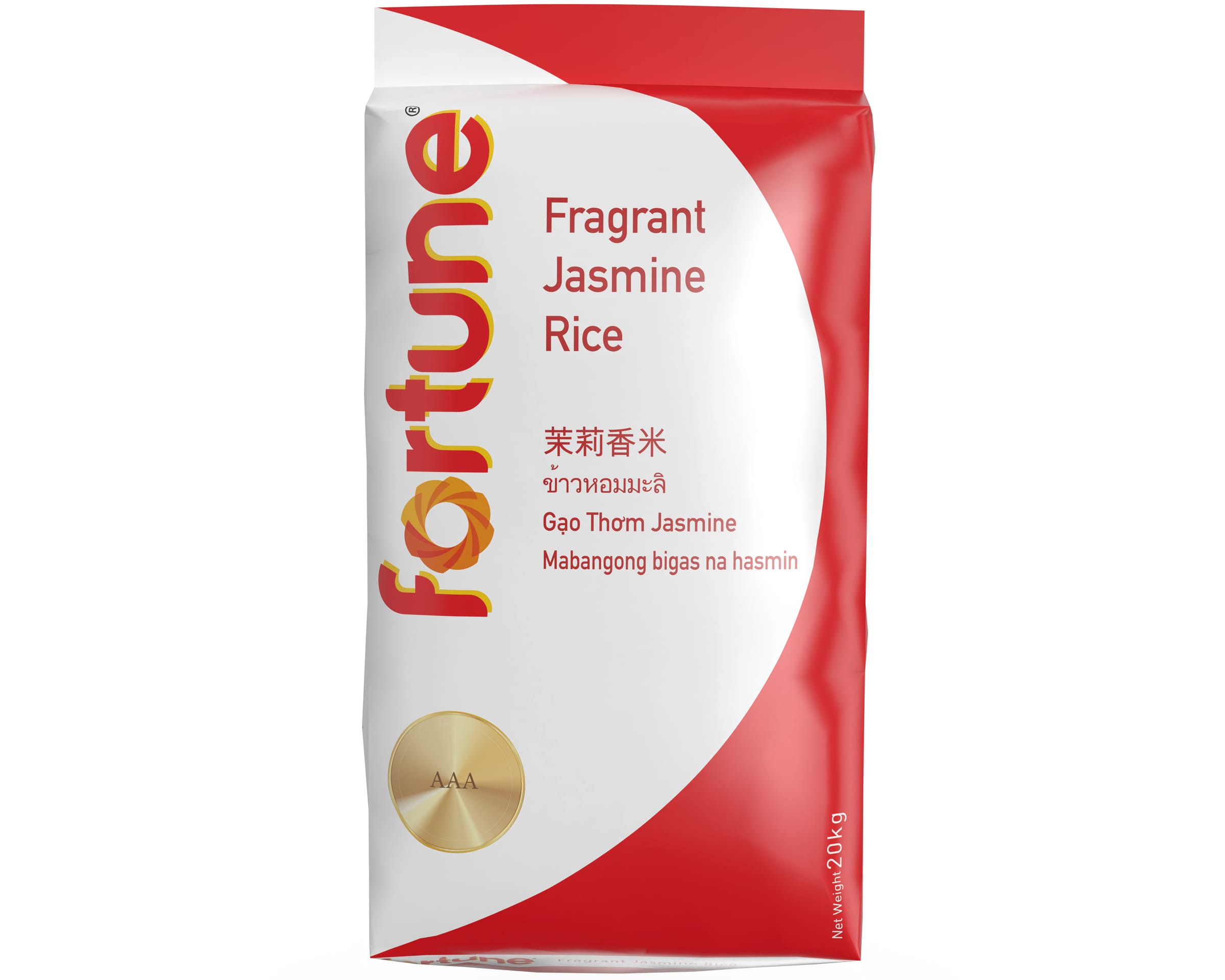 Fortune Fragrant Jasmine Rice 20kg