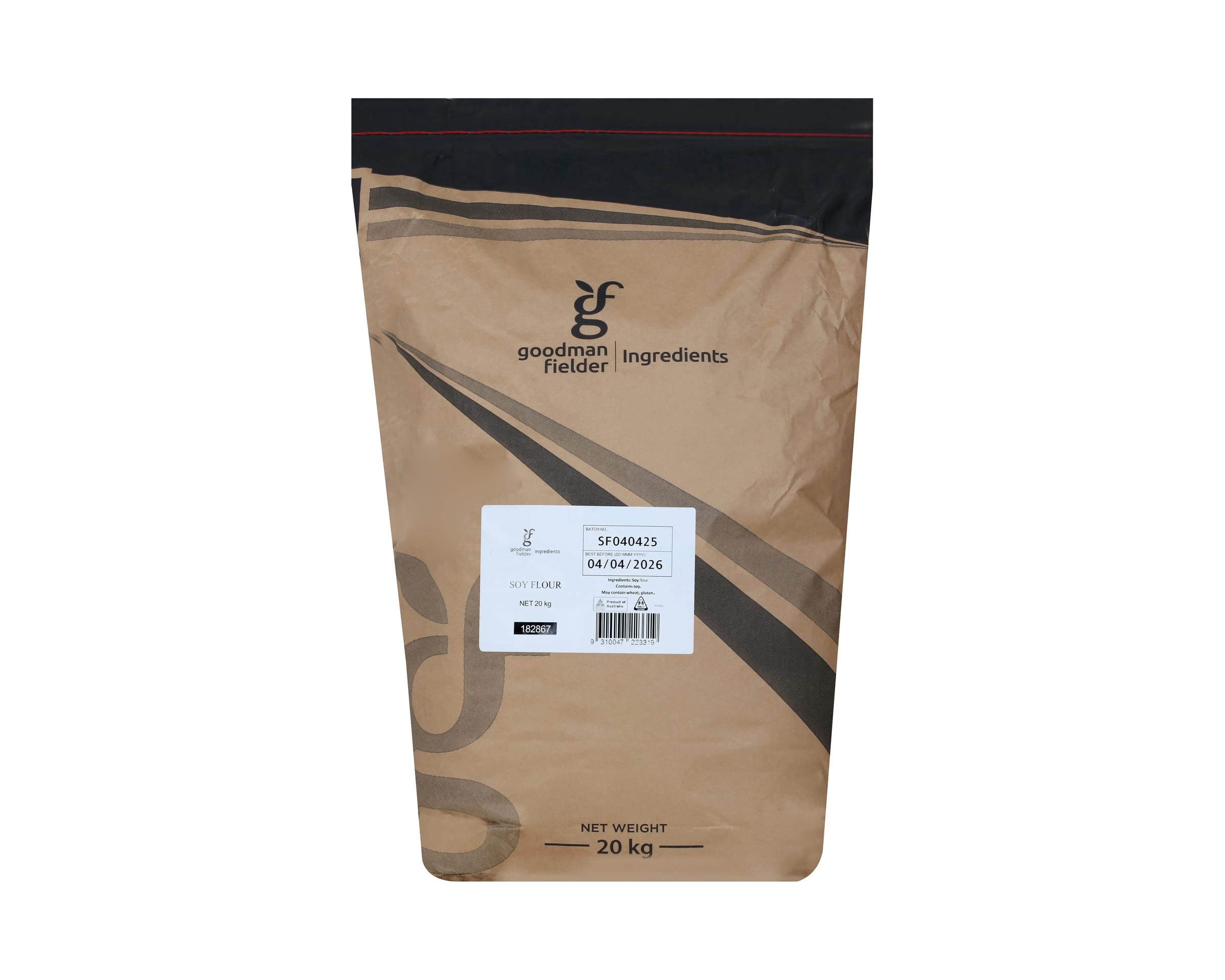 Goodman Fielder Ingredients Flour Soy 20kg