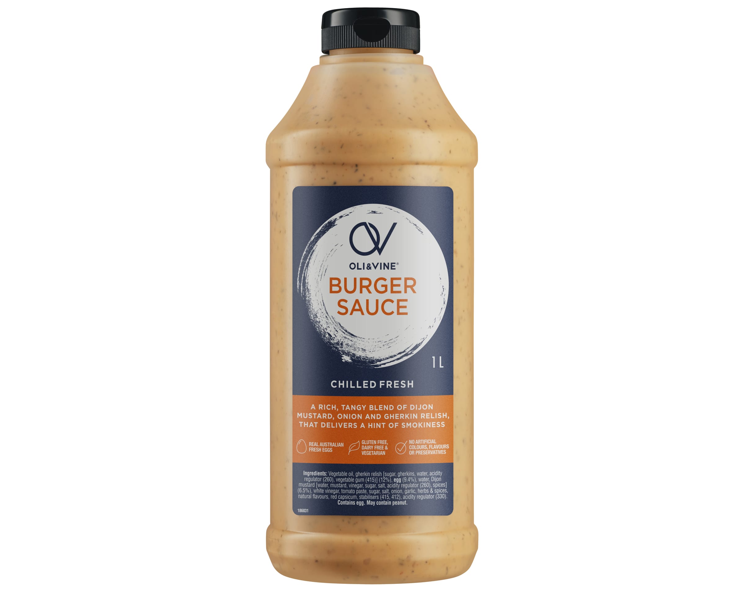 Oli & Vine Mayonnaise Burger Sauce 1 l