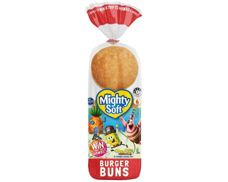 Mighty Soft Burger Bun P6 540 g