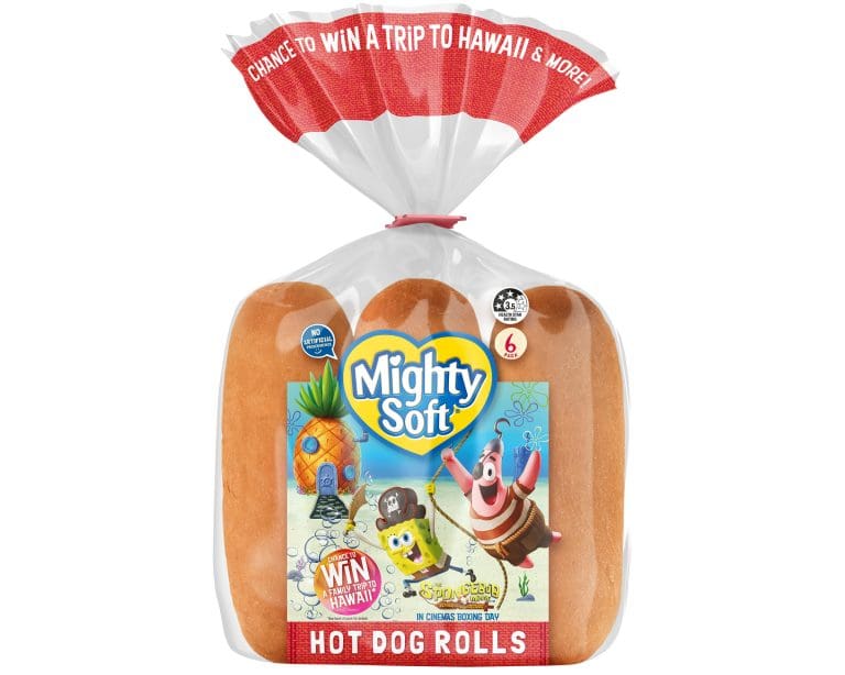 Mighty Soft Roll Hot Dog P6 450 g