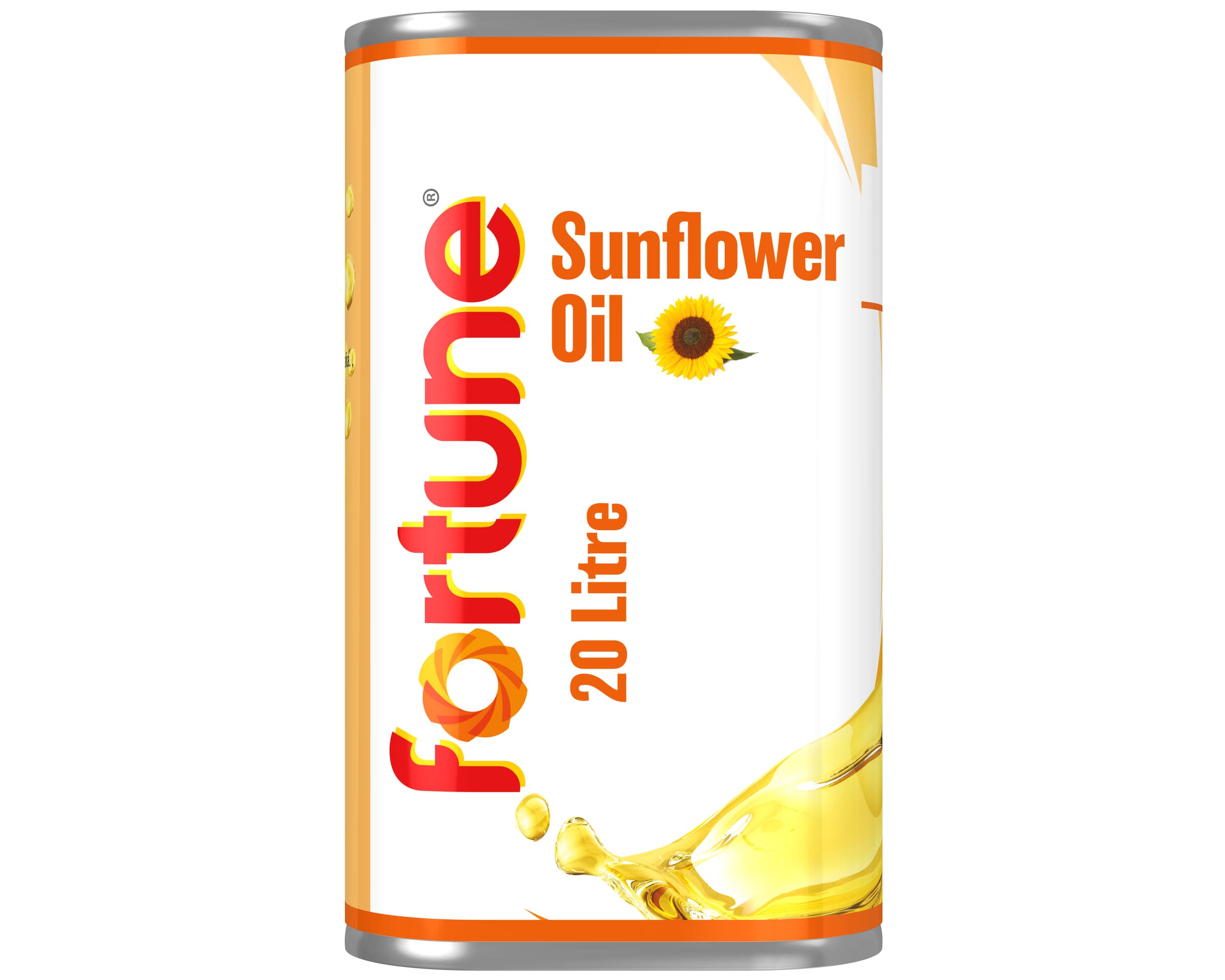 FORTUNE OIL SUNFLOWER FORTUNE 20L SQ BUNG TIN 20 l