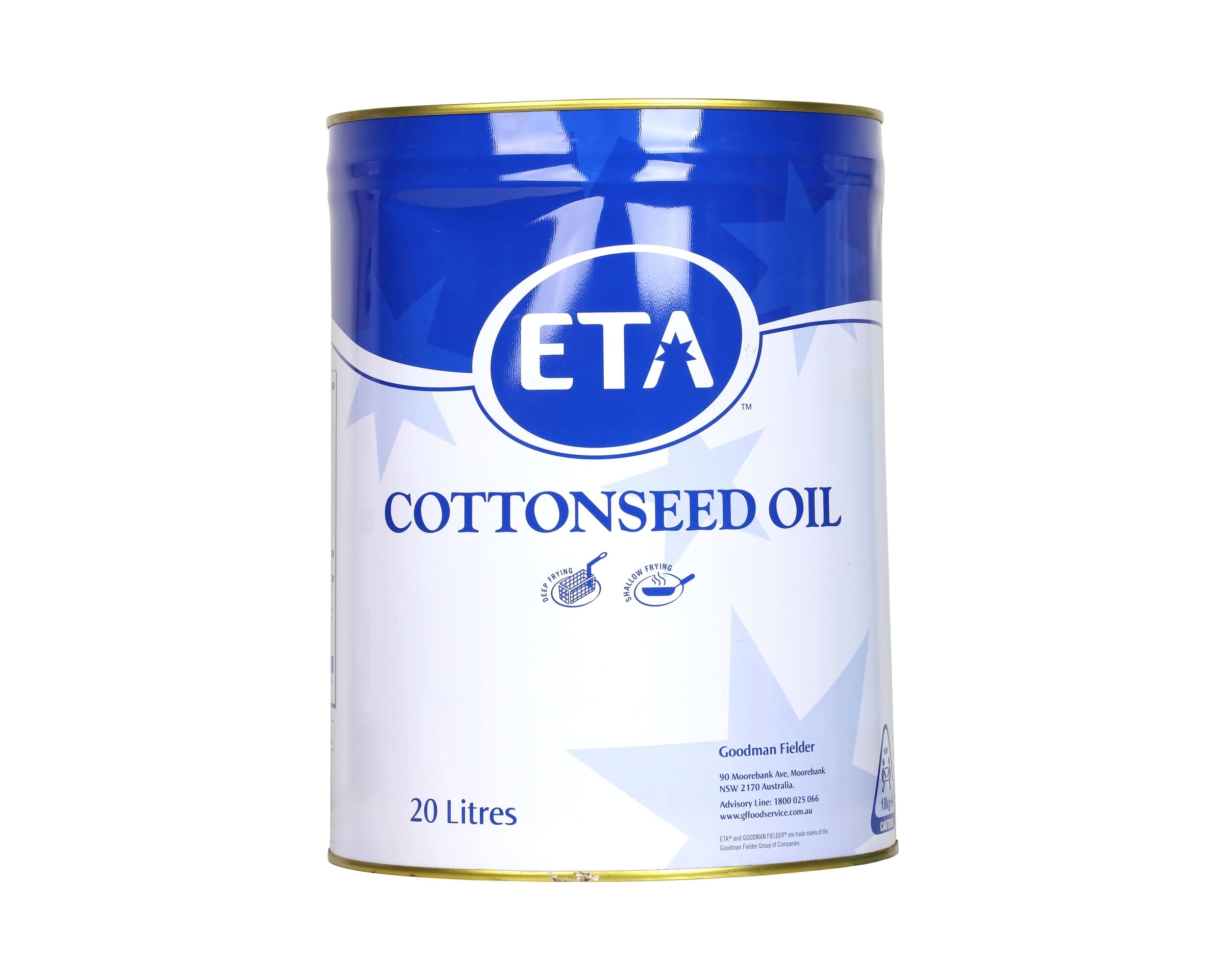 ETA Cottonseed Oil 20 Litres