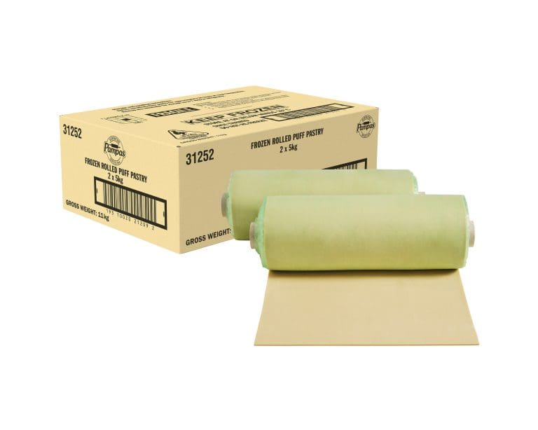 Pampas Frozen Rolled Puff Pastry 2 x 5kg