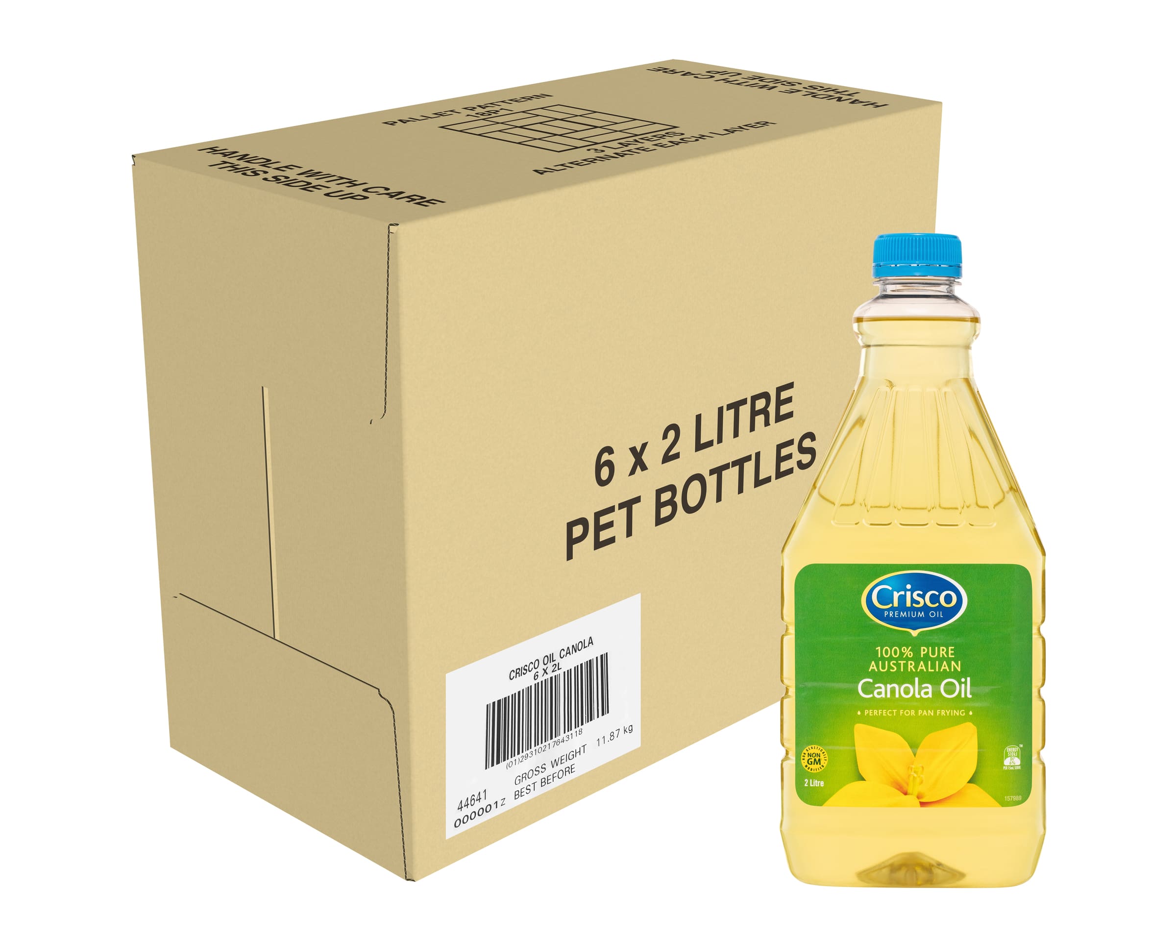 Crisco Canola Oil 6 x 2L