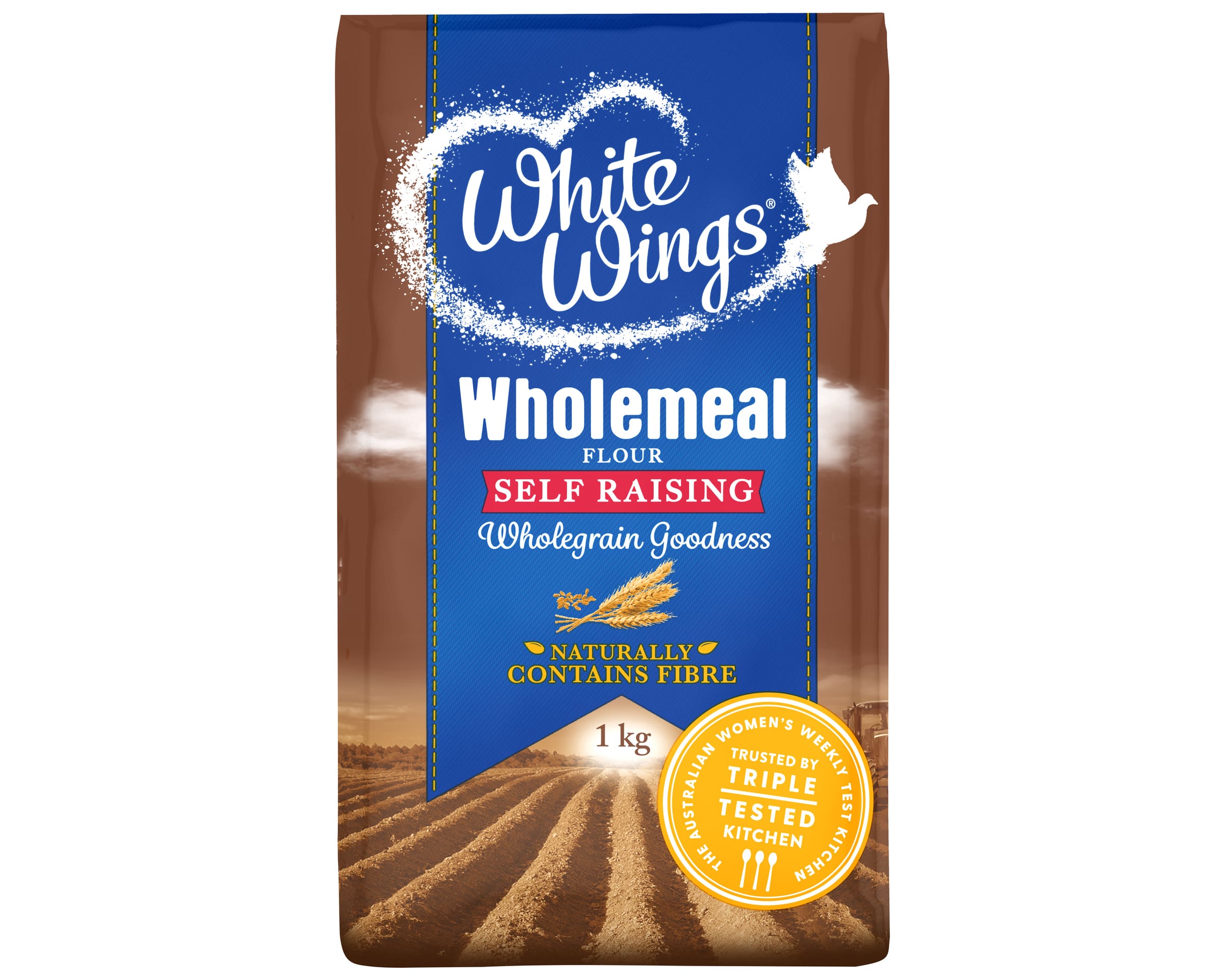 White Wings Flour Wholemeal Self Raising 1 kg
