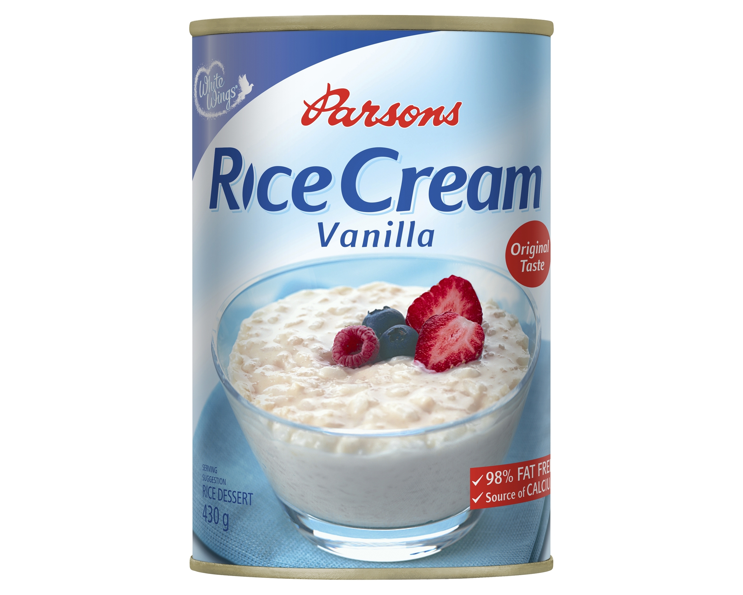 White Wings Parsons Rice Cream Vanilla 430 g
