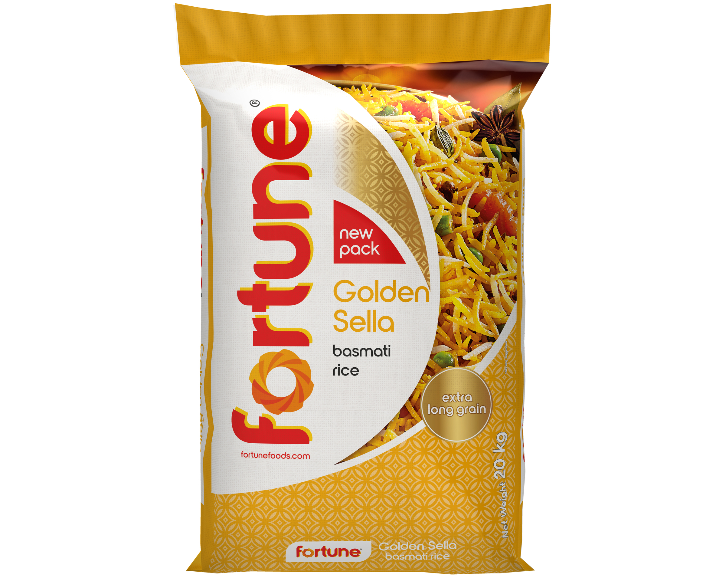 Fortune Golden Sella Basmati Rice 20kg