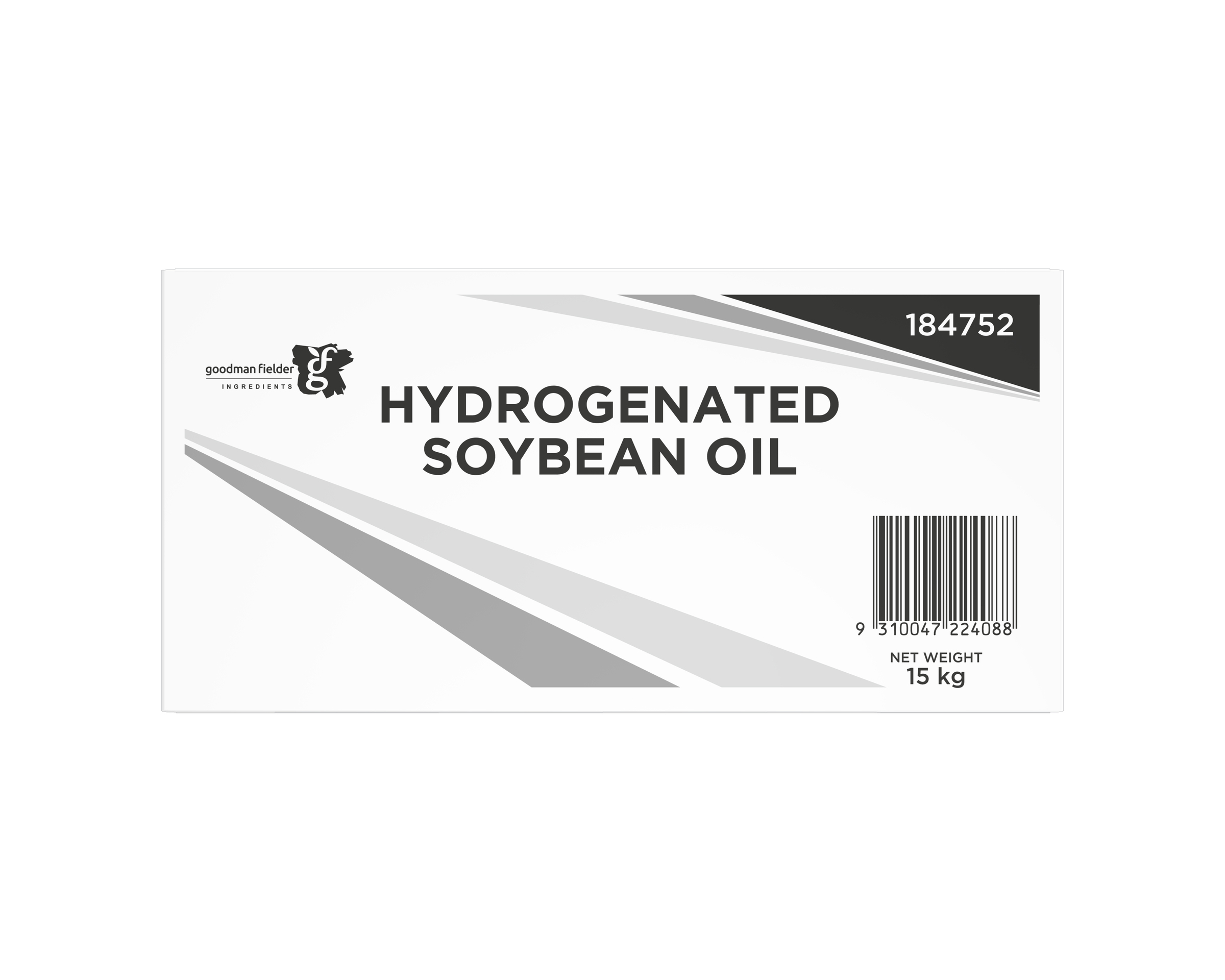 GF Ingredients Shortening Hydrogenerated Soybean Oil 1 x 15 kg