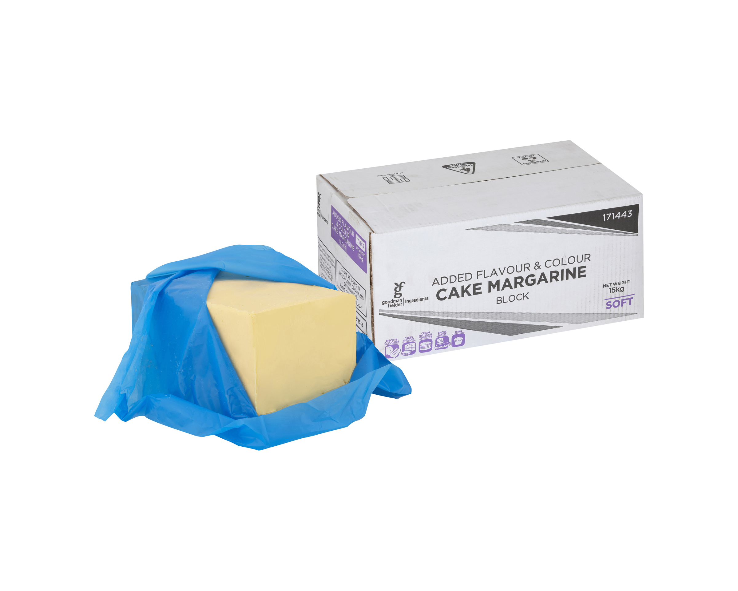 GF Ingredients Cake Margarine Soft 15 kg