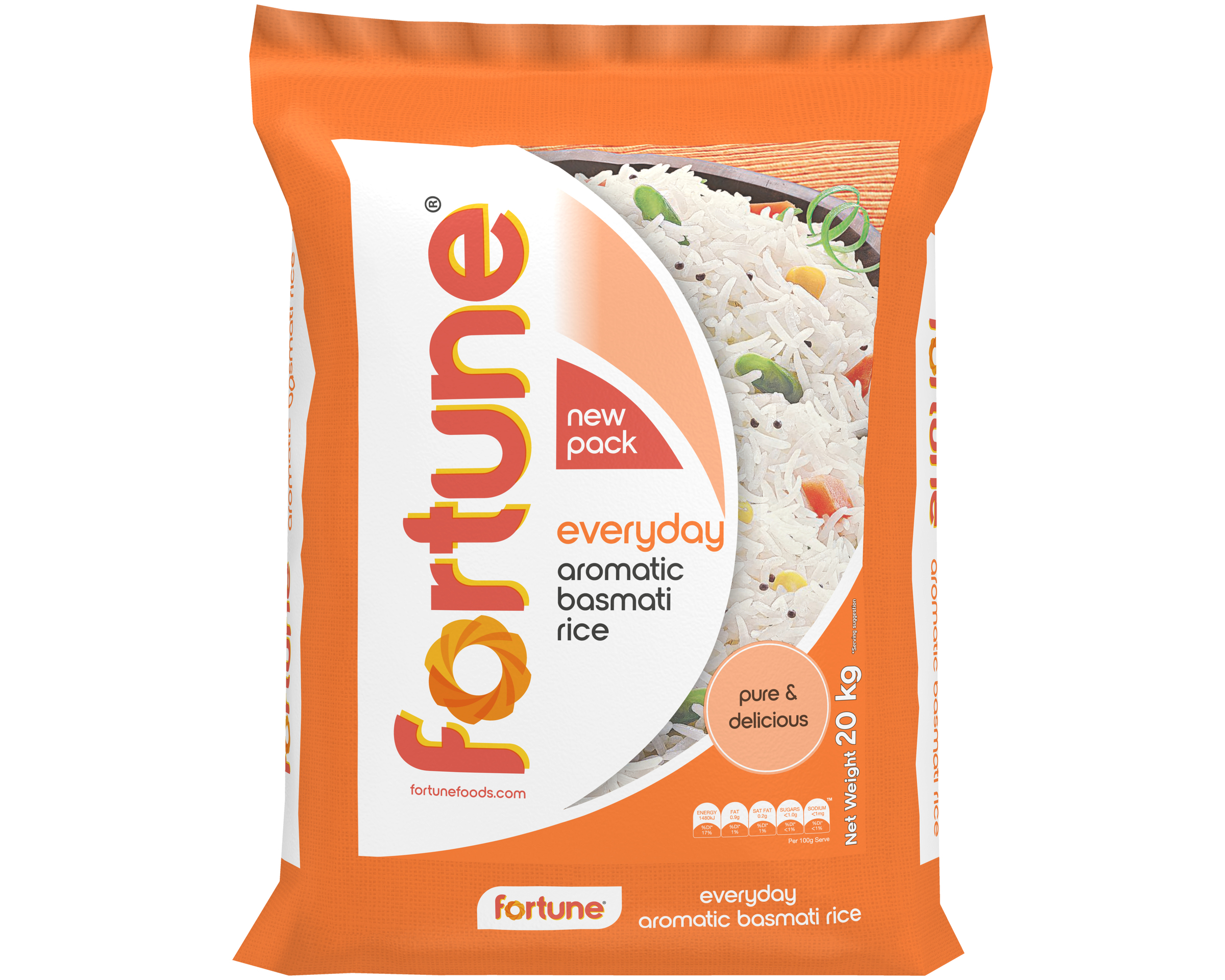Fortune Everyday Rice Basmati 20 kg