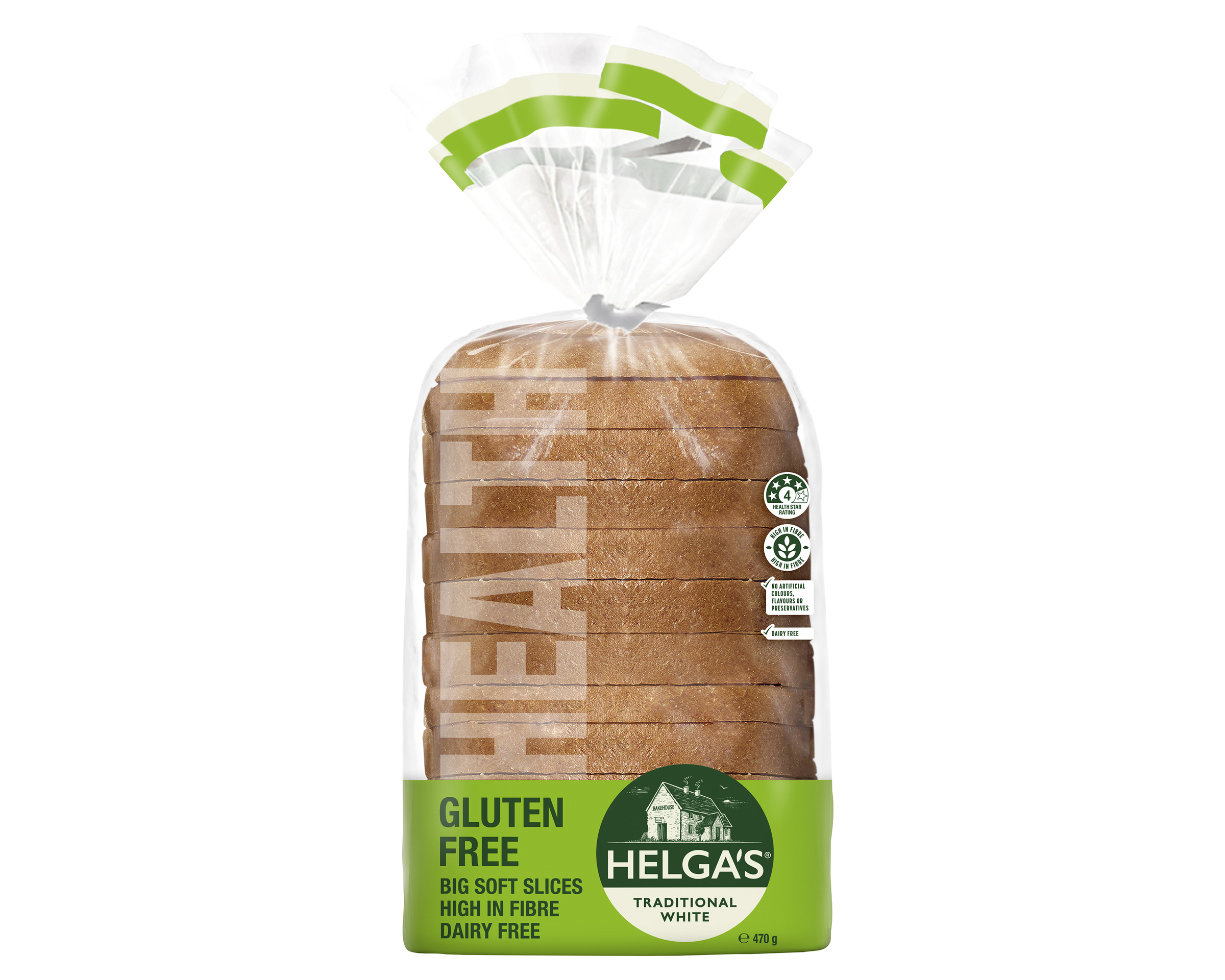 Helgas Gluten Free Frozen Bread Traditional White 4.7 kg