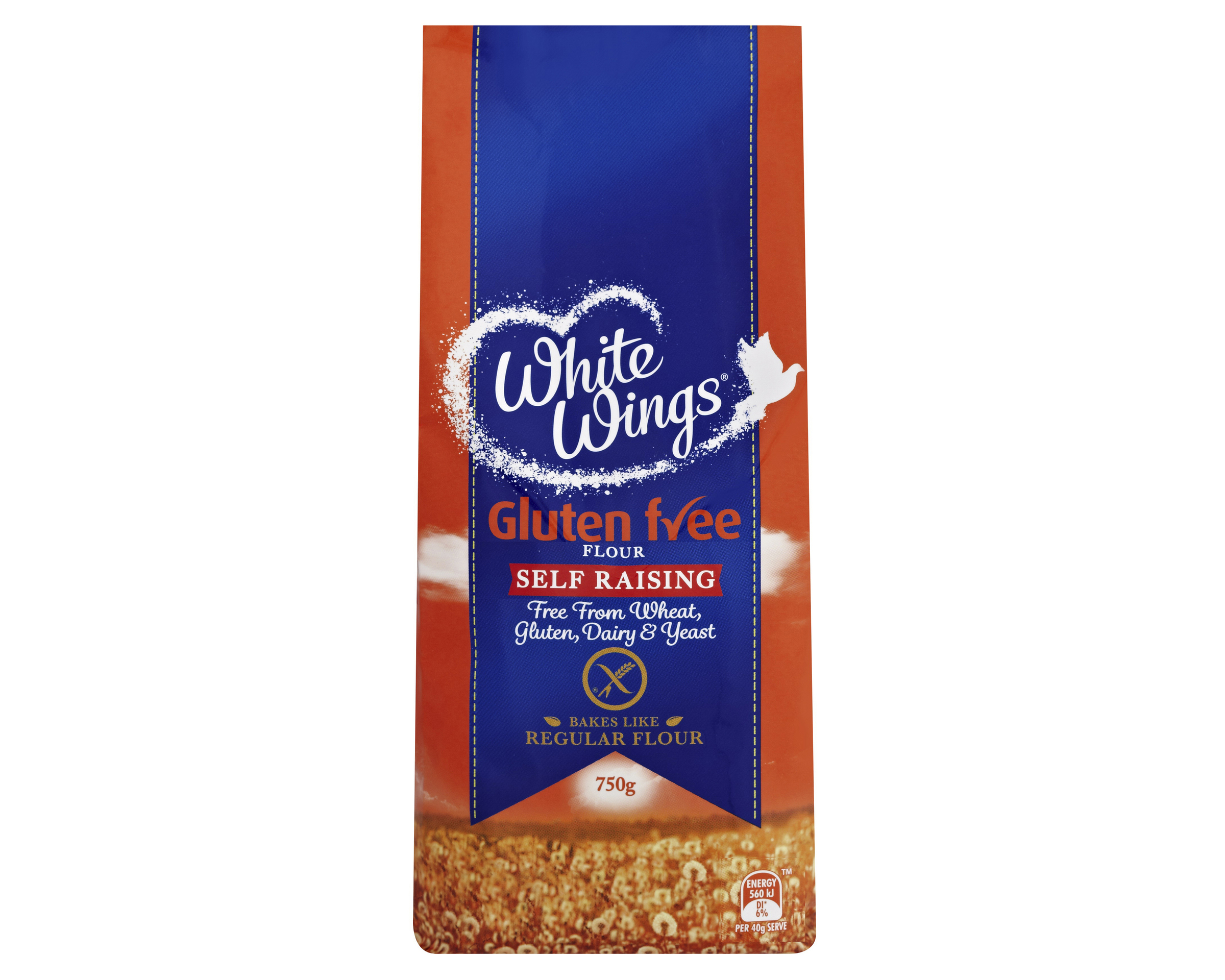 White Wings Gluten Free Self Raising Flour 5 x 750g