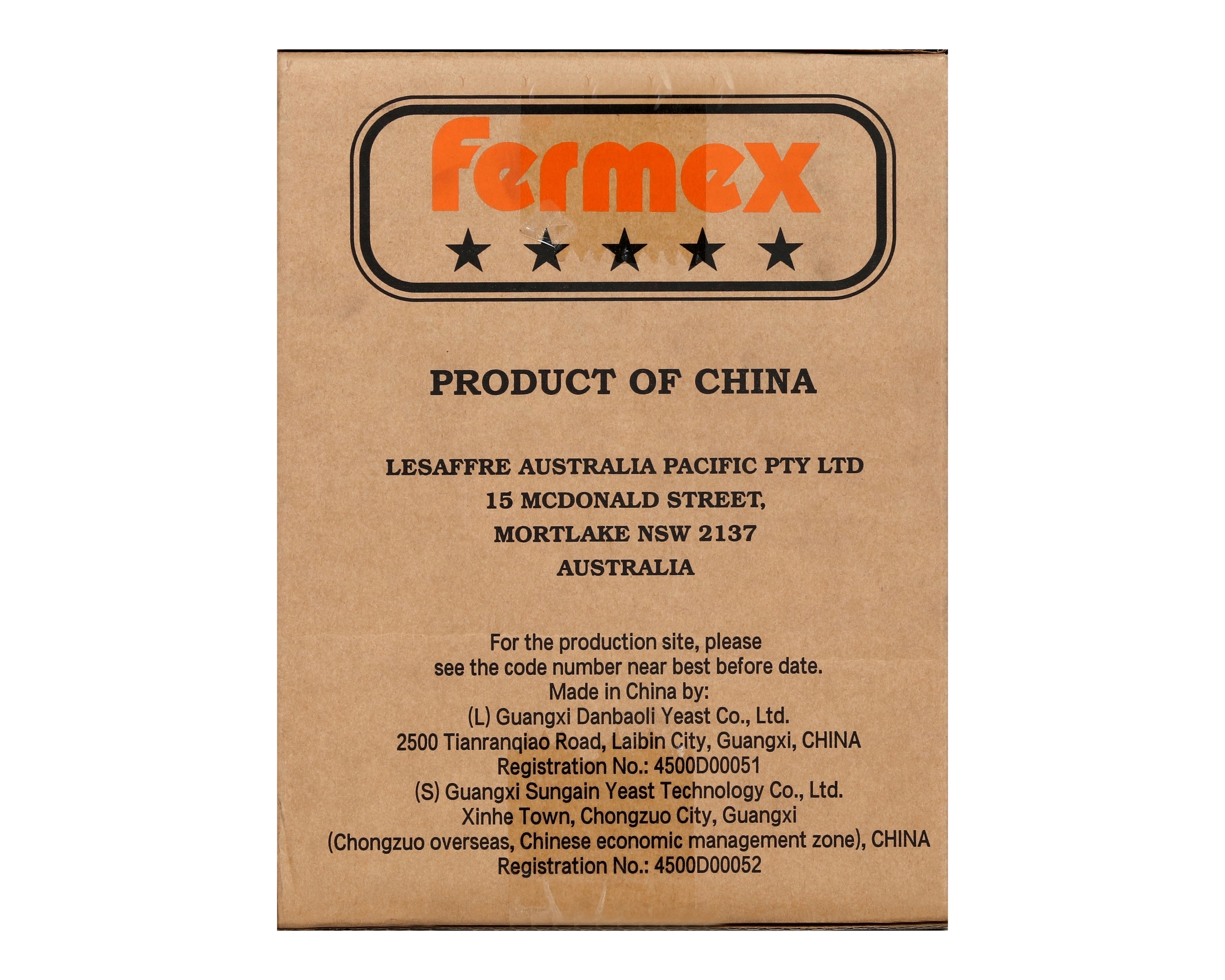 GF Ingredients Instant Dry Yeast Sachet 10 kg