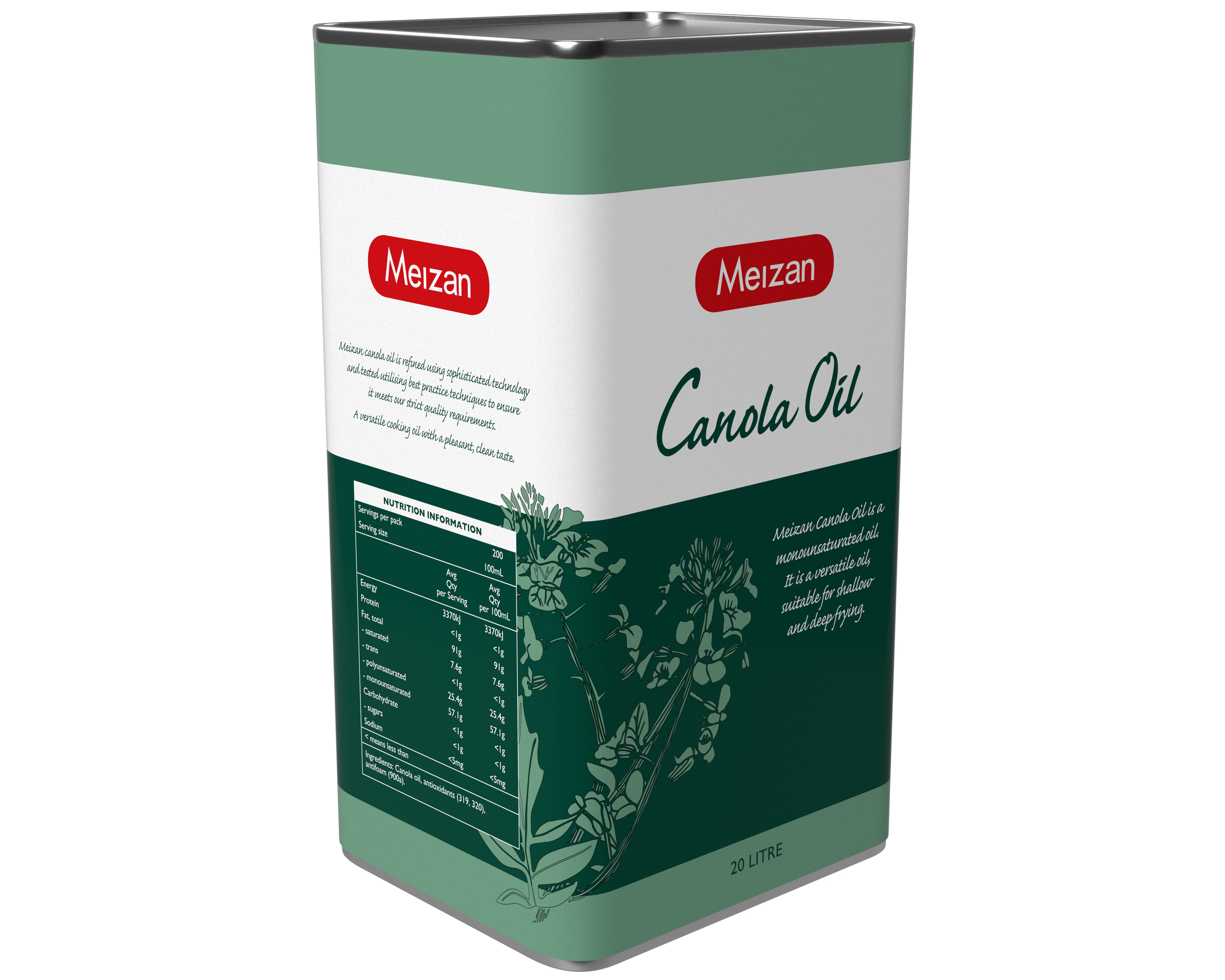 Meizan Canola Oil 20 l