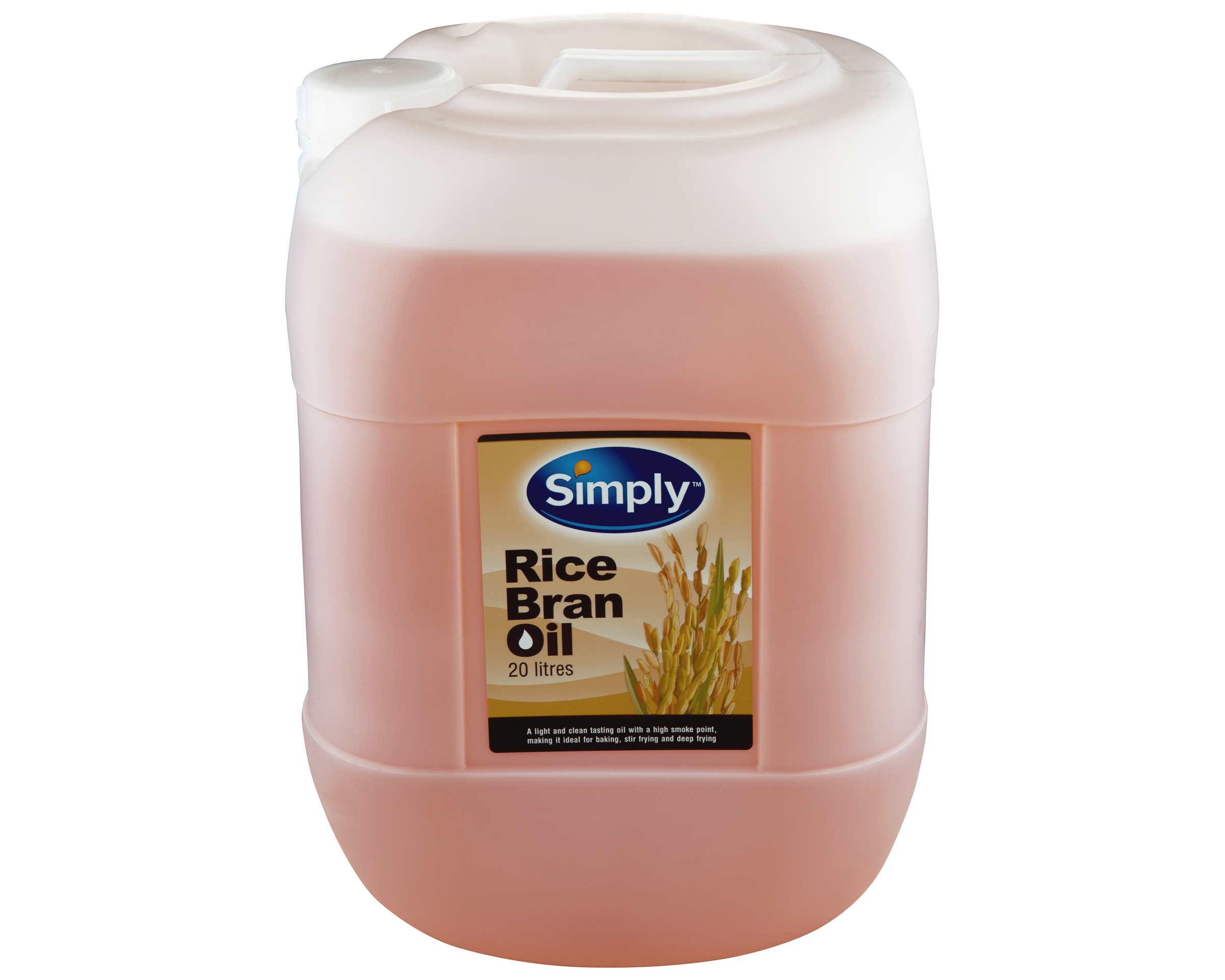 Simply Rice Bran Oil Jerry Can 20 l