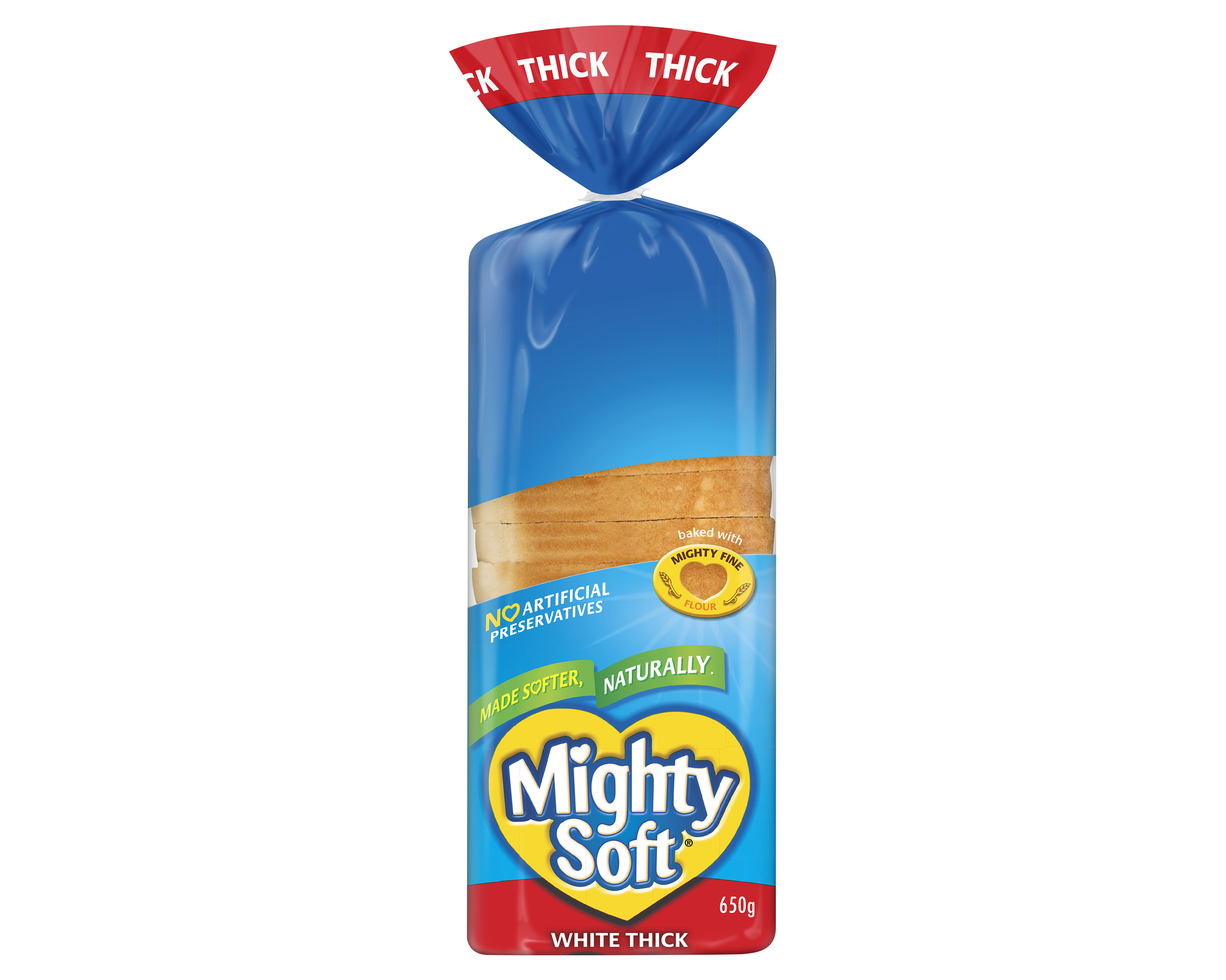 Mighty Soft Loaf White Thick 650 g