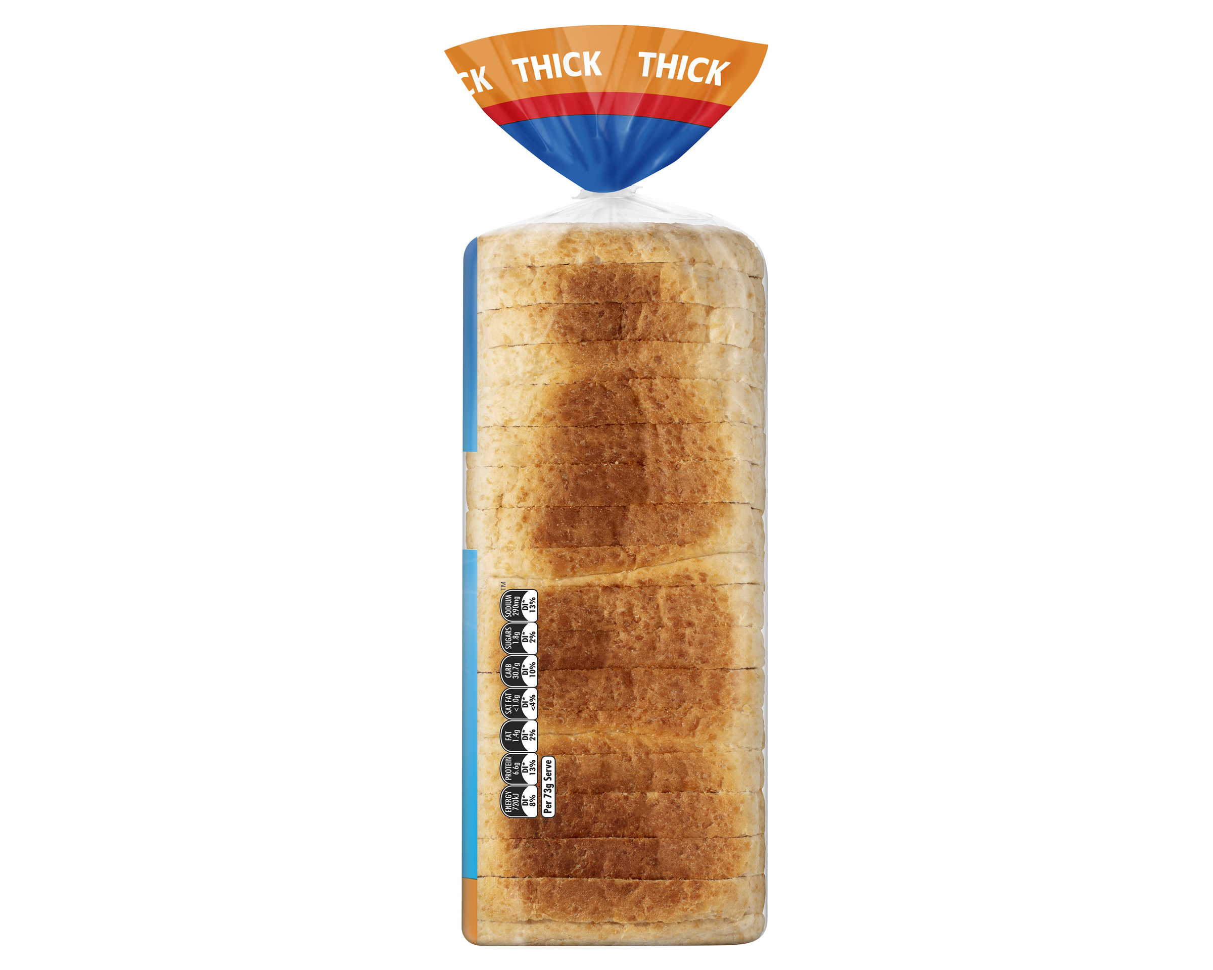 Mighty Soft Loaf Wholemeal Thick 650 g