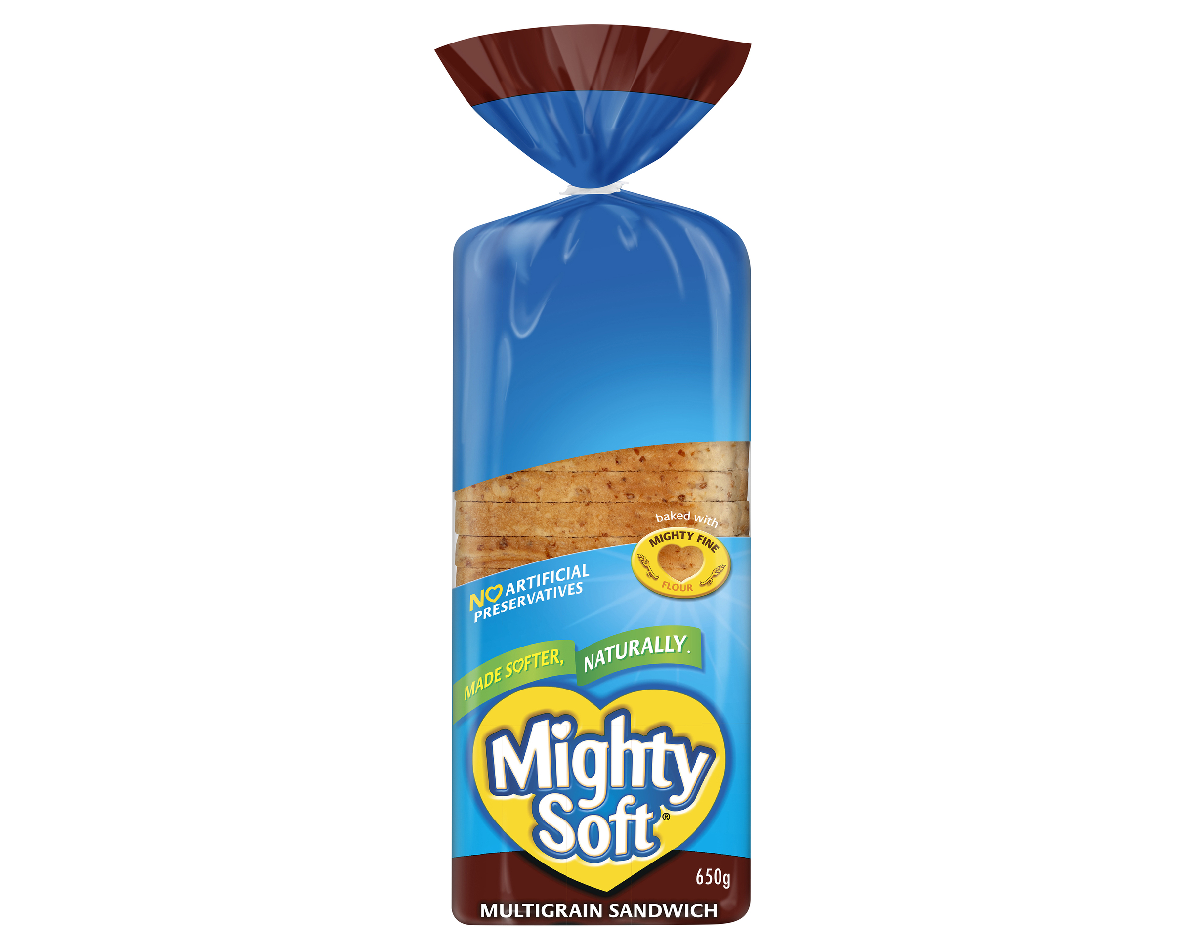 Mighty Soft Sandwich Wholemeal 650 g