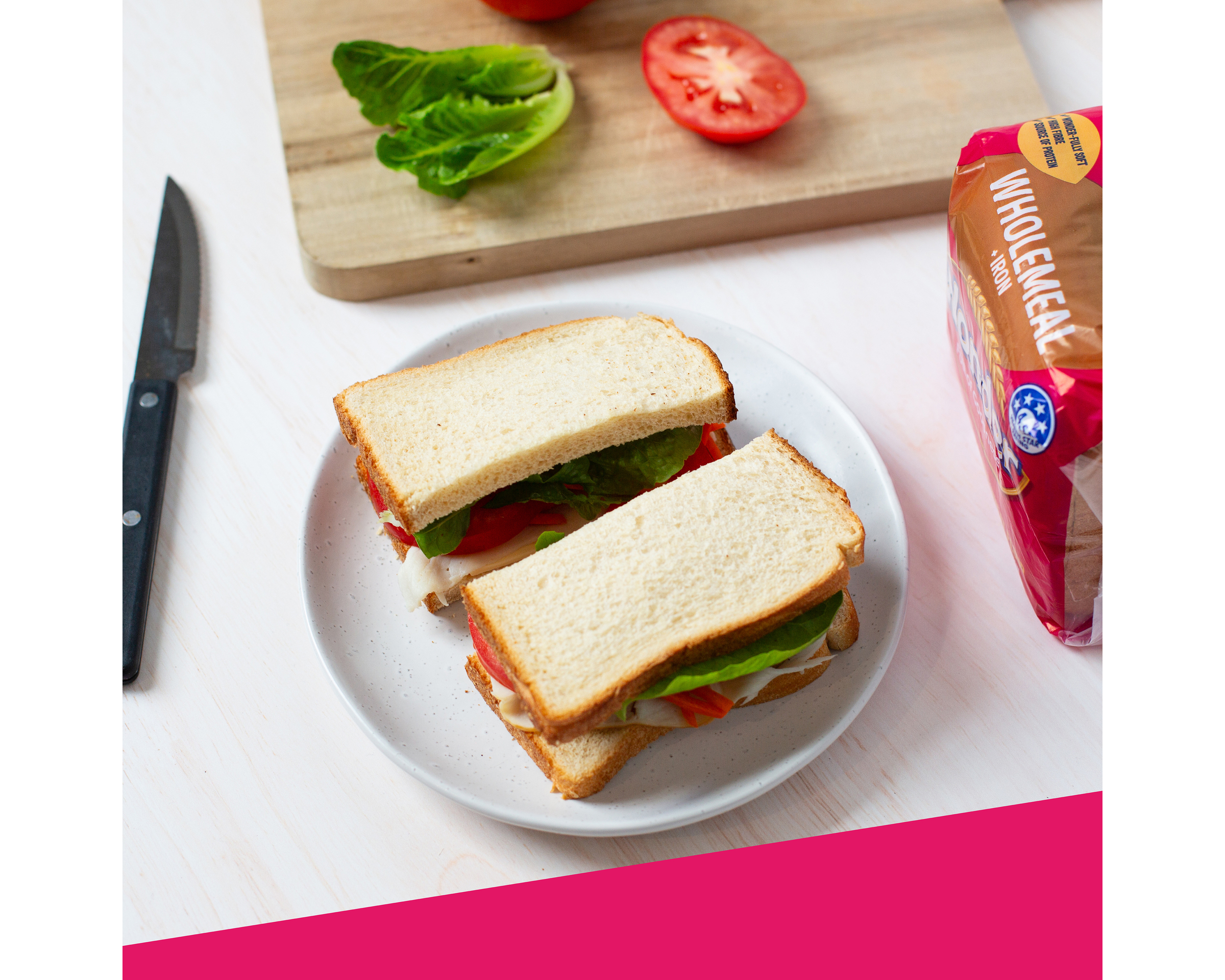 Wonder Loaf Wholemeal Iron 700 g