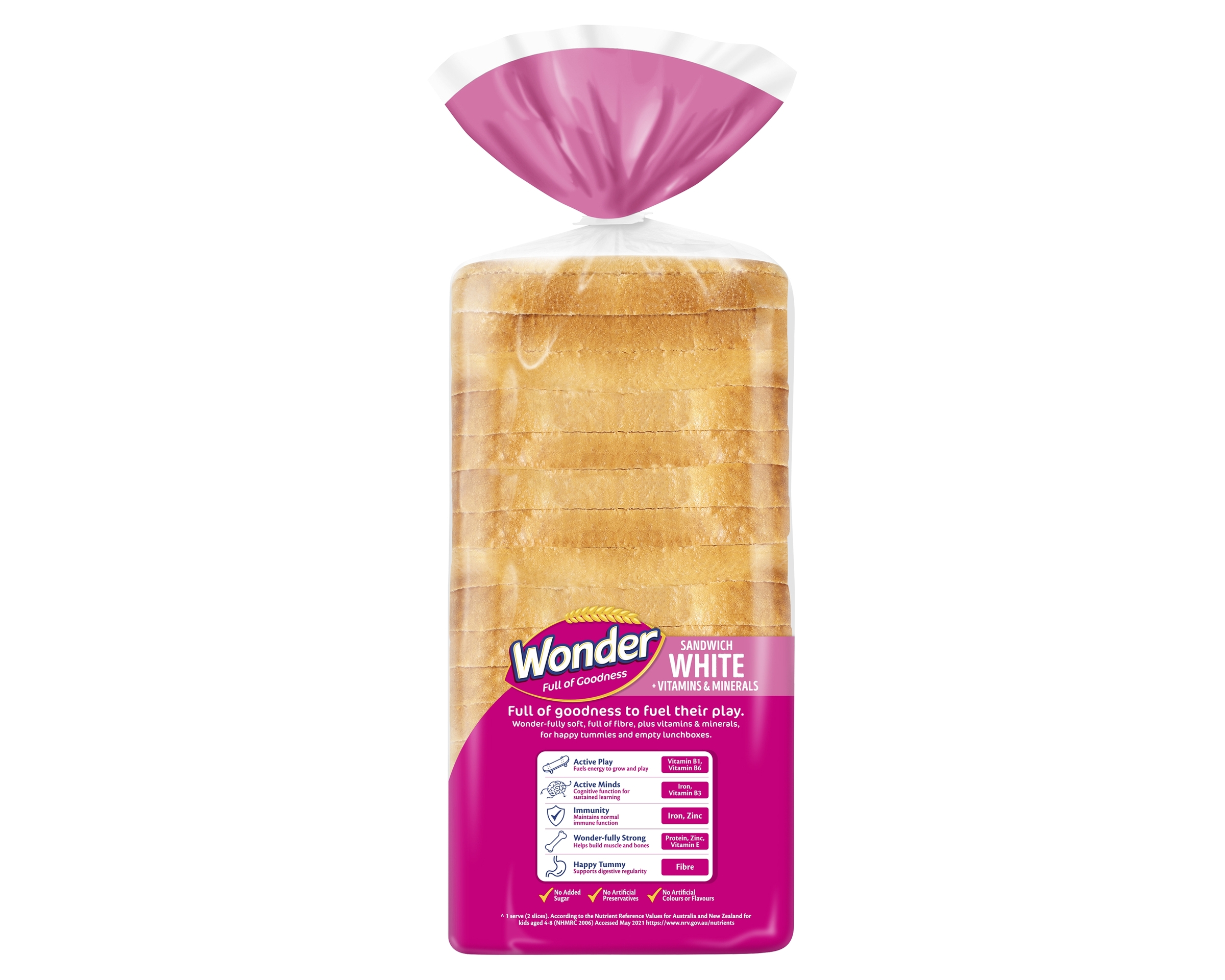 Wonder Sandwich White Vitamins and Minerals 700 g