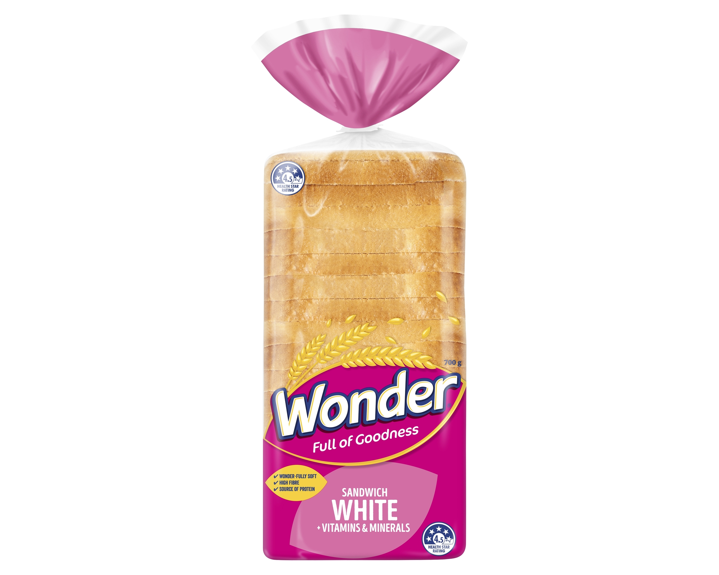 Wonder Sandwich White Vitamins and Minerals 700 g