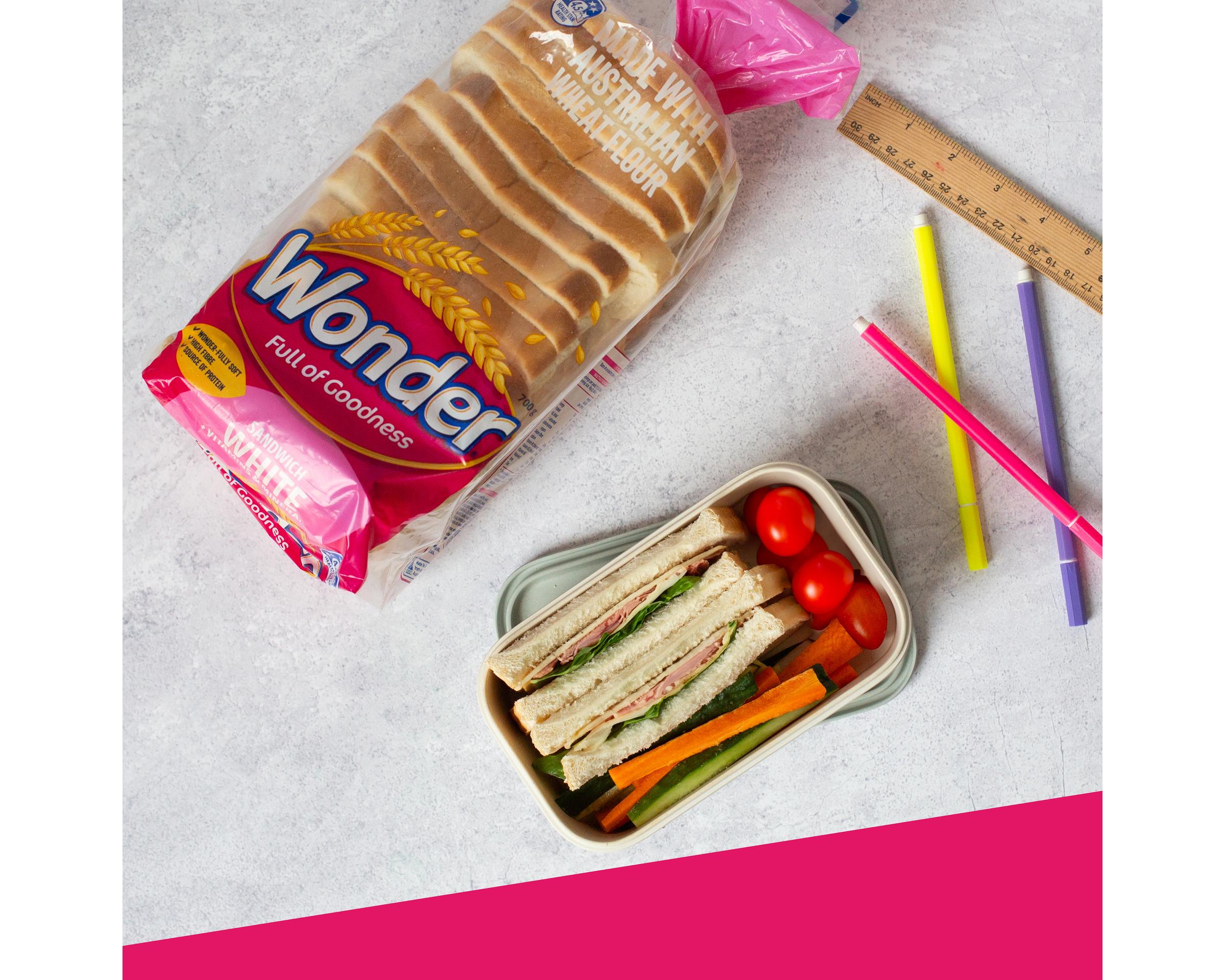 Wonder Sandwich White Vitamins and Minerals 700 g