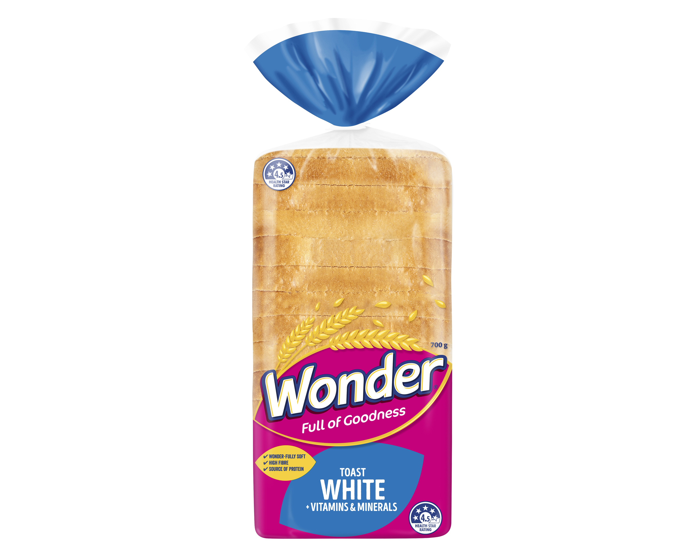 Wonder Toast White Vitamins and Minerals 700 g