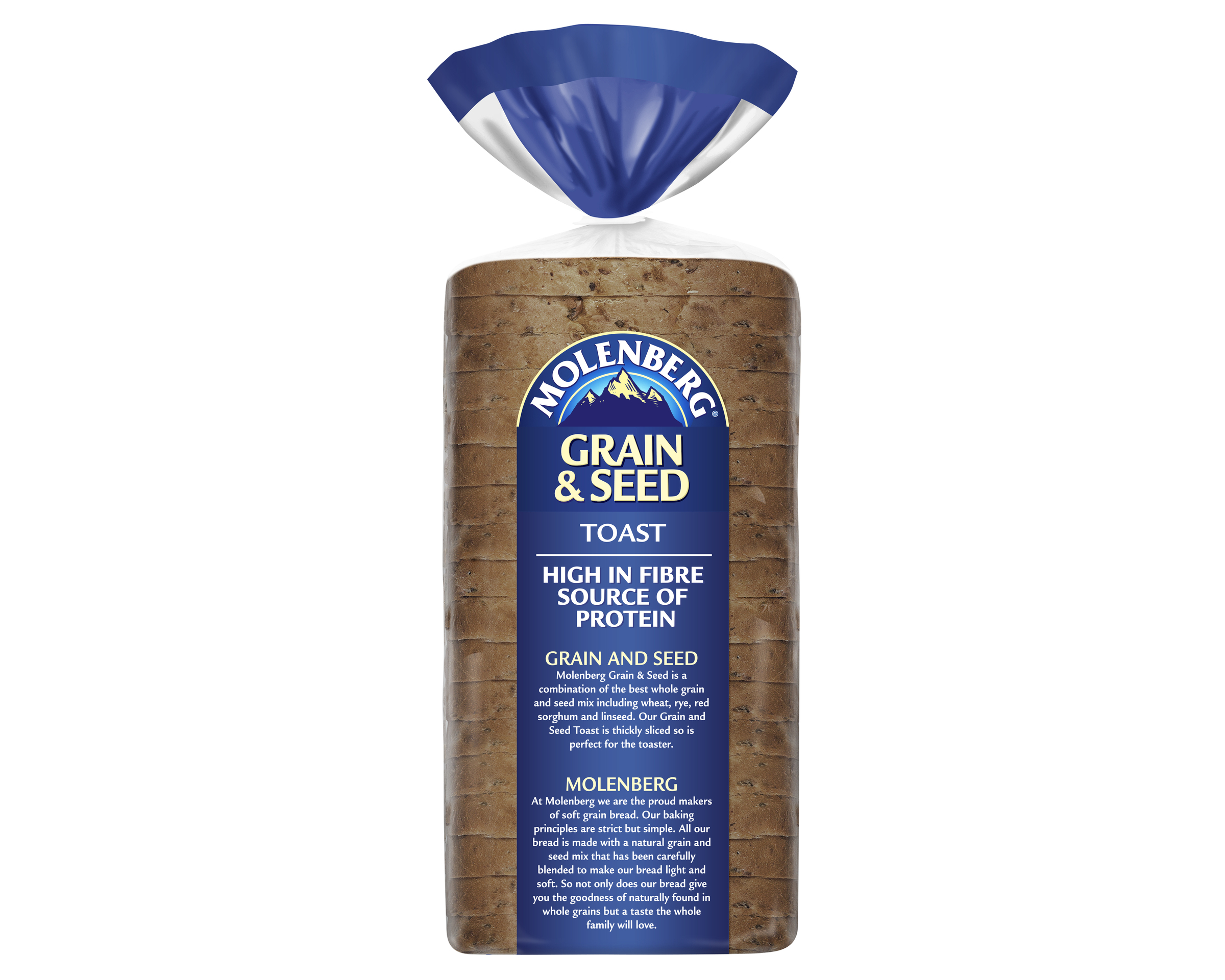 Molenberg Loaf Grain and Seed Toast 700 g