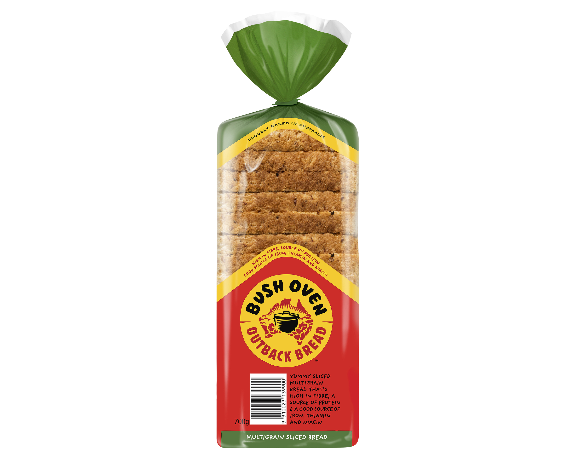 Bush Oven Sliced Bread Multigrain 700 g