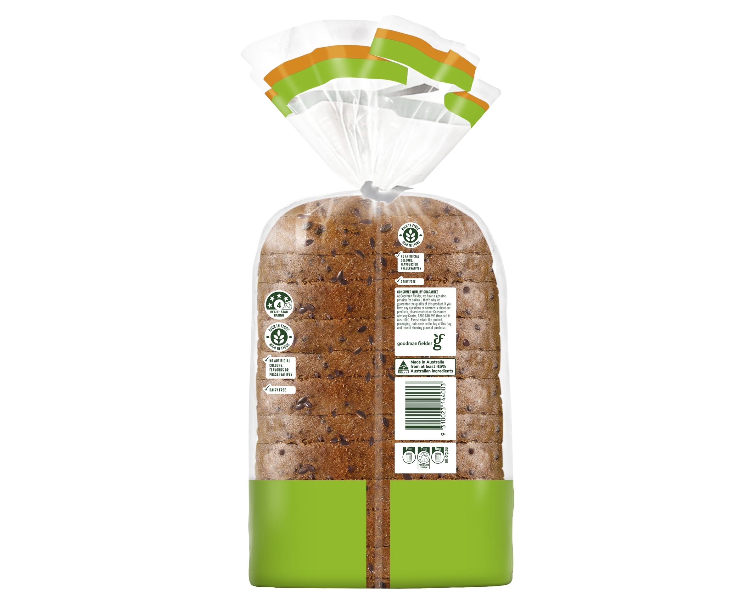 Helgas Gluten Free Bread Slices Mixed Grain 500 g