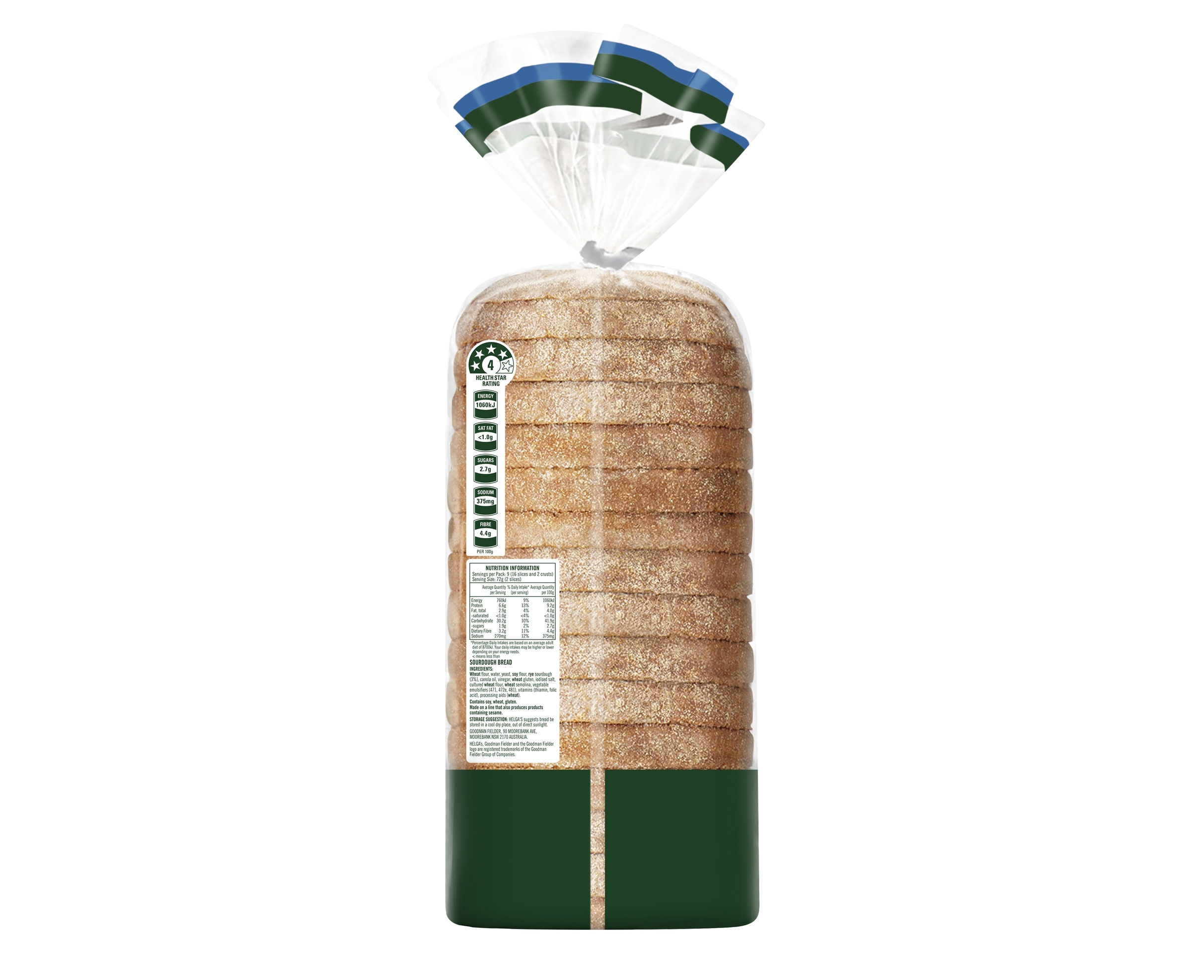 Helgas Loaf Sourdough 650 g