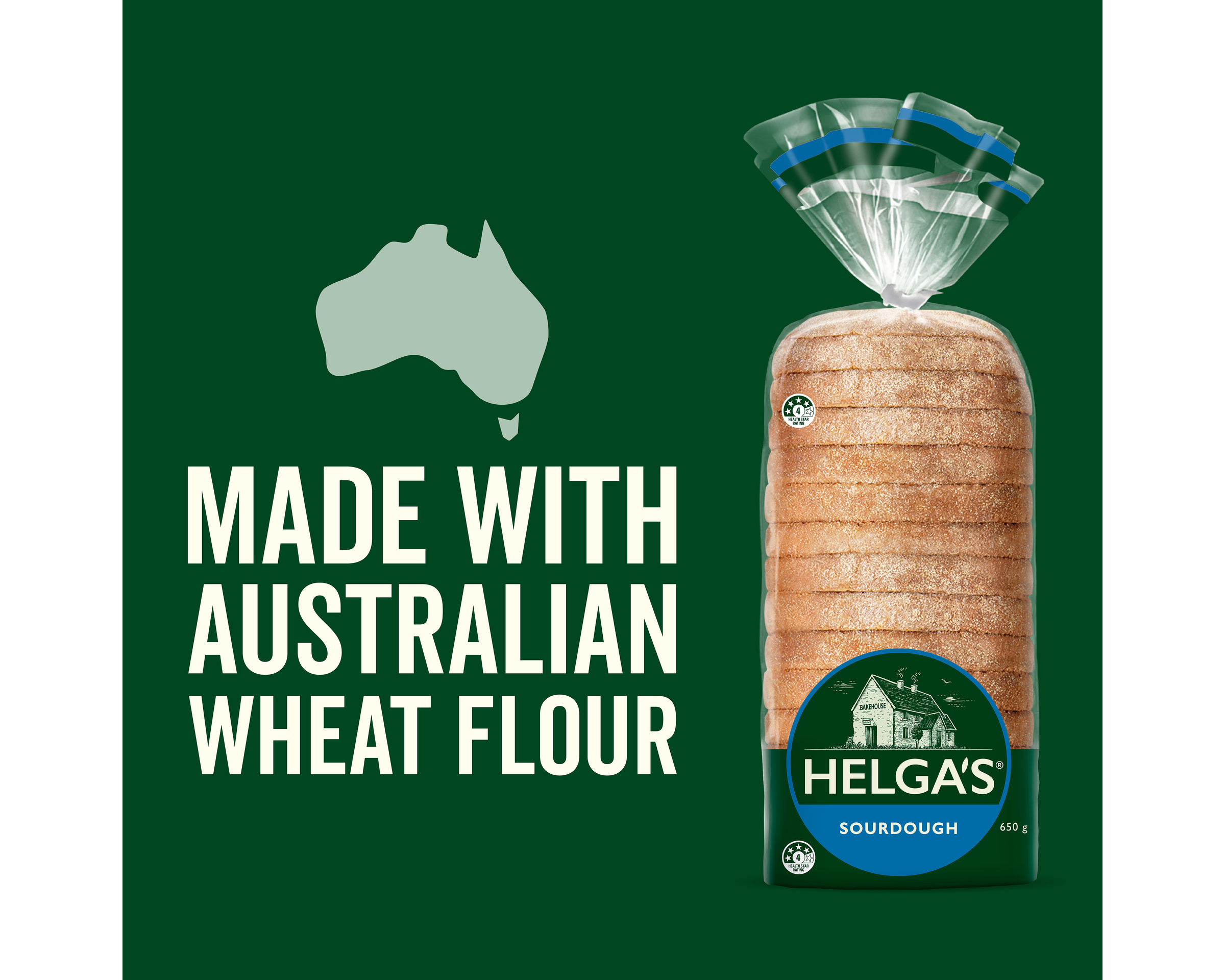 Helgas Loaf Sourdough 650 g