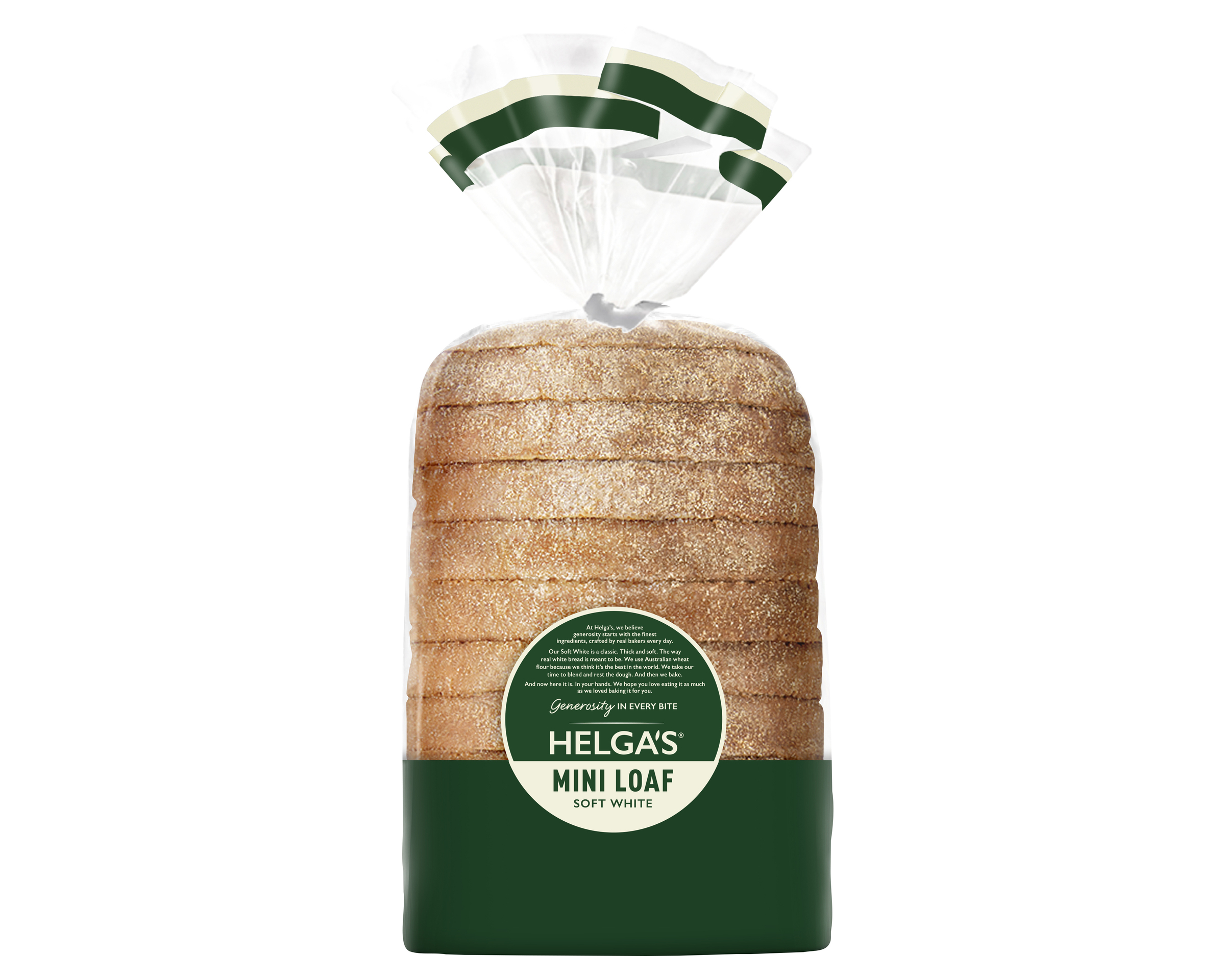 Helgas Loaf Traditional White Mini 360 g