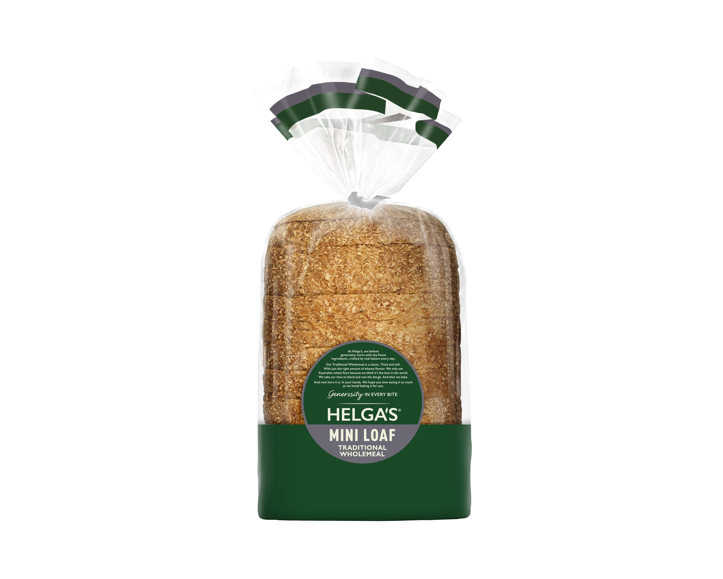 Helgas Loaf Traditional Wholemeal Mini 360 g