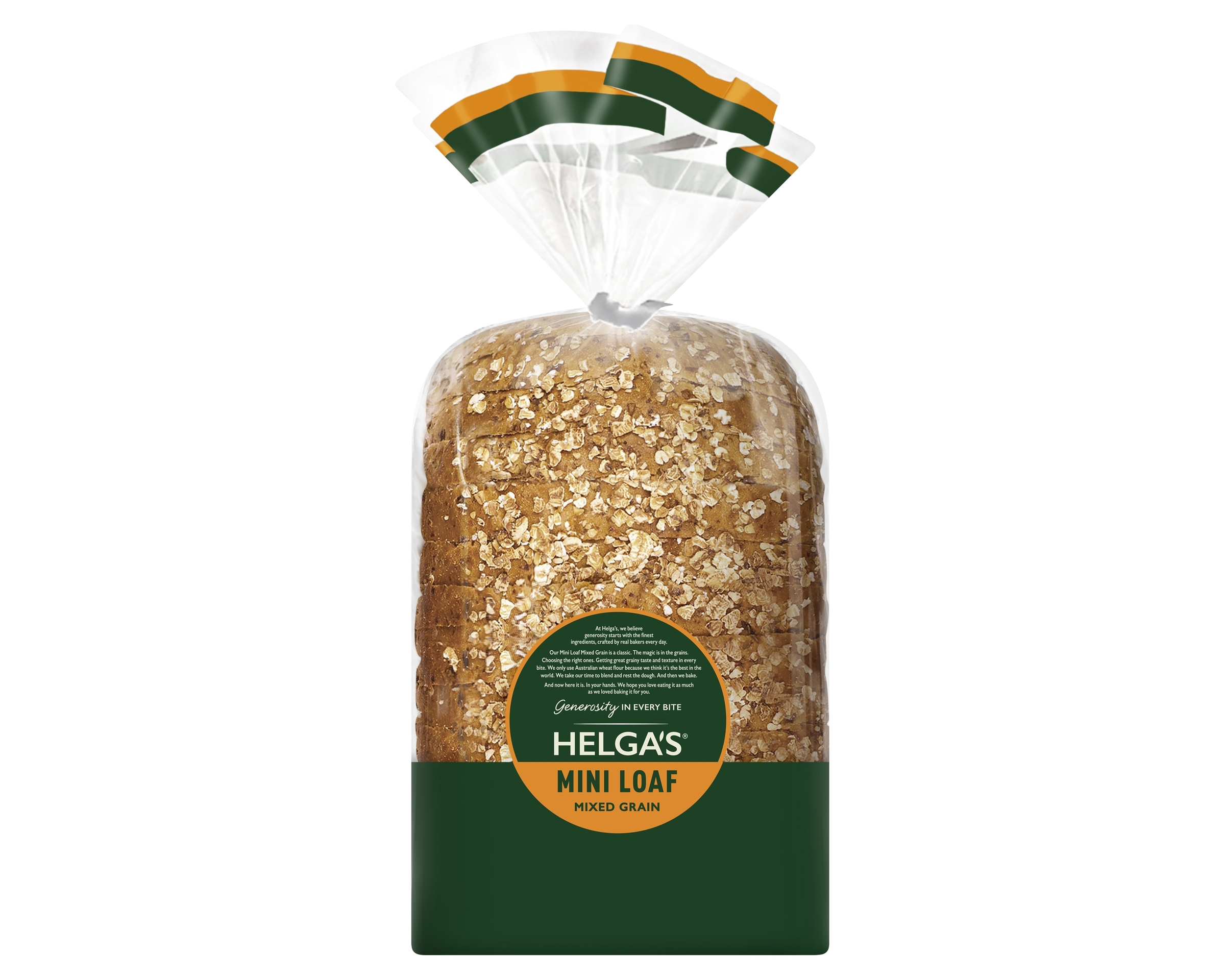 Helgas Loaf Mixed Grain Mini 415 g