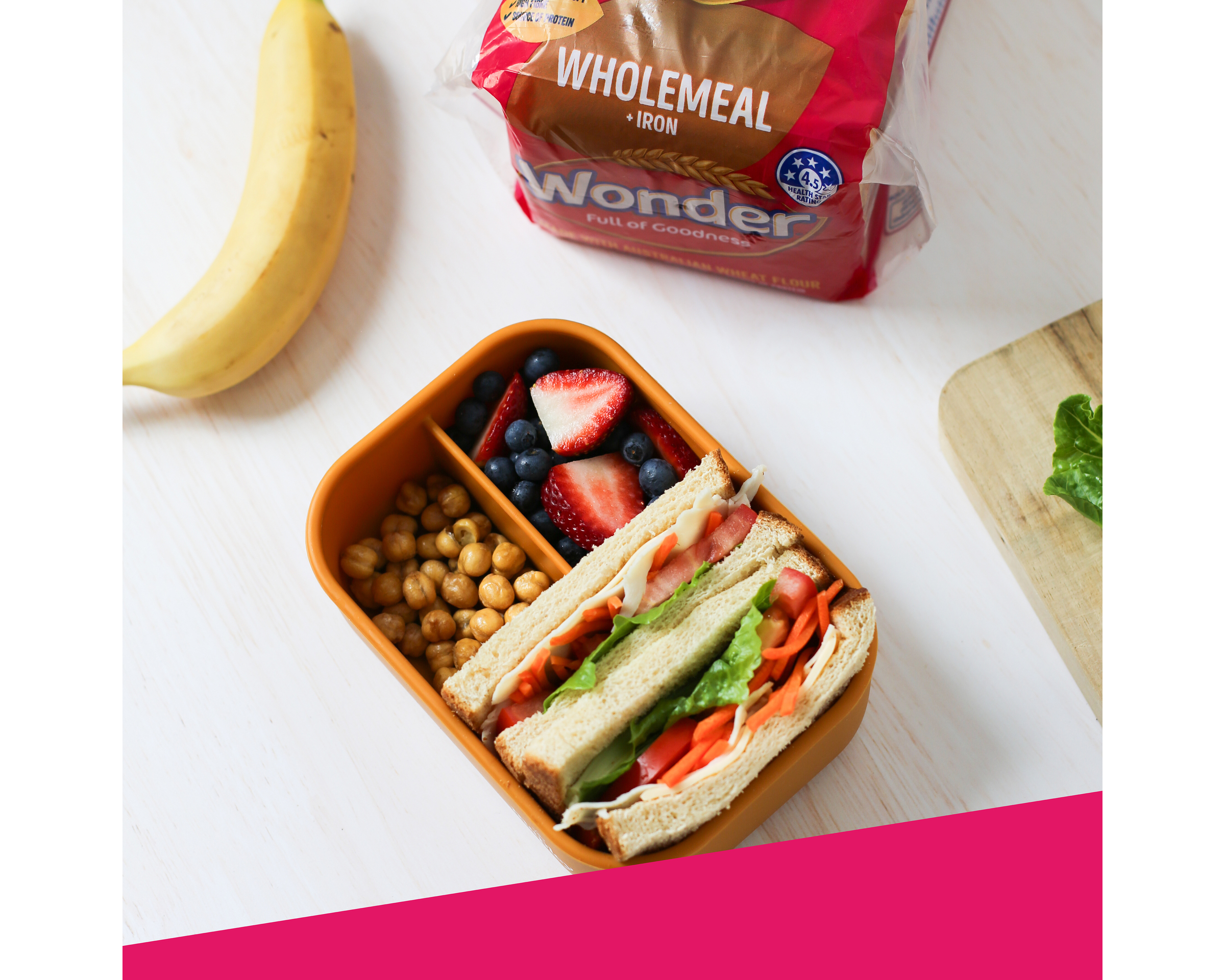 Wonder Loaf Wholemeal Iron Mini 320 g