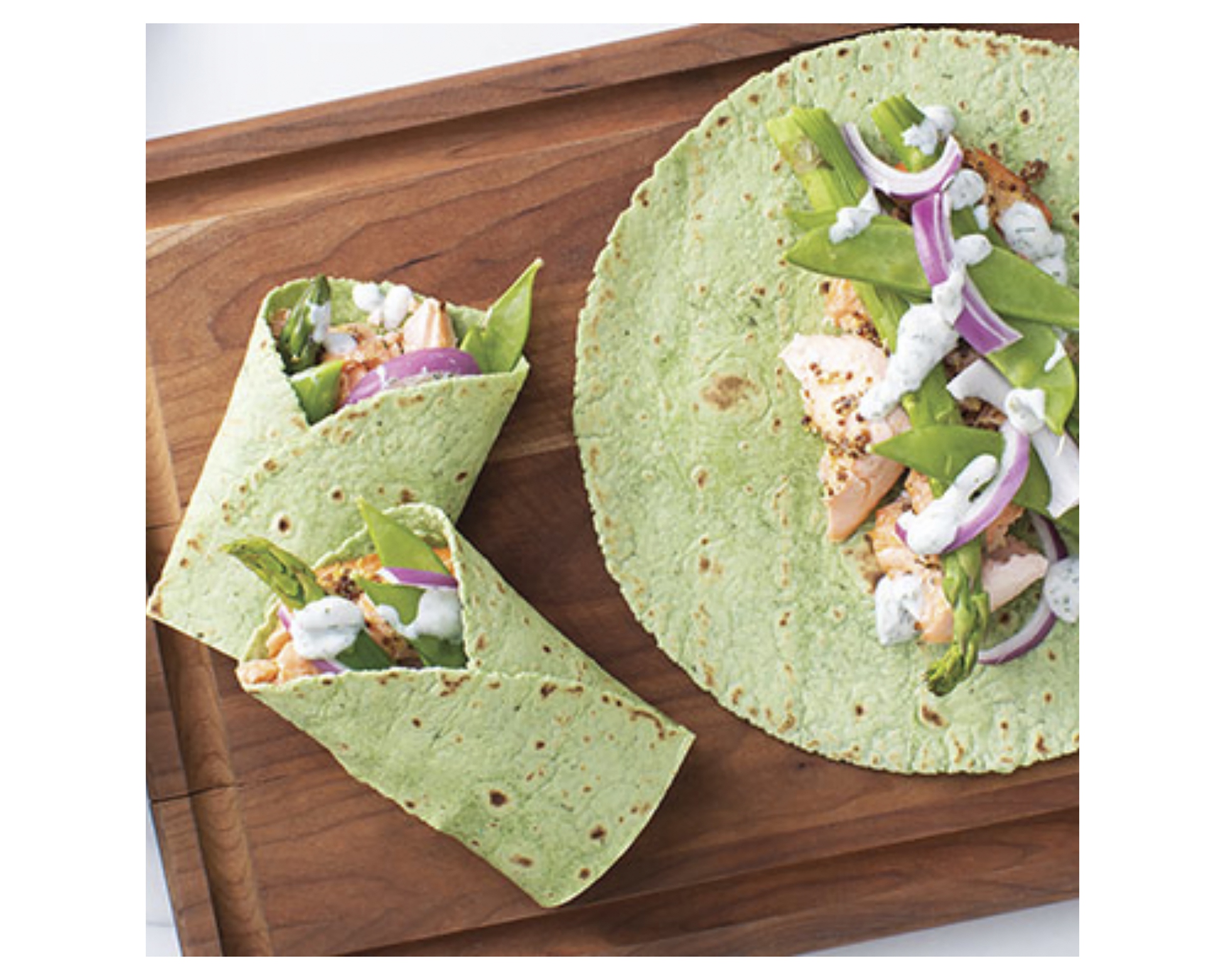 Helgas Wrap Spinach and Herb P7 445 g