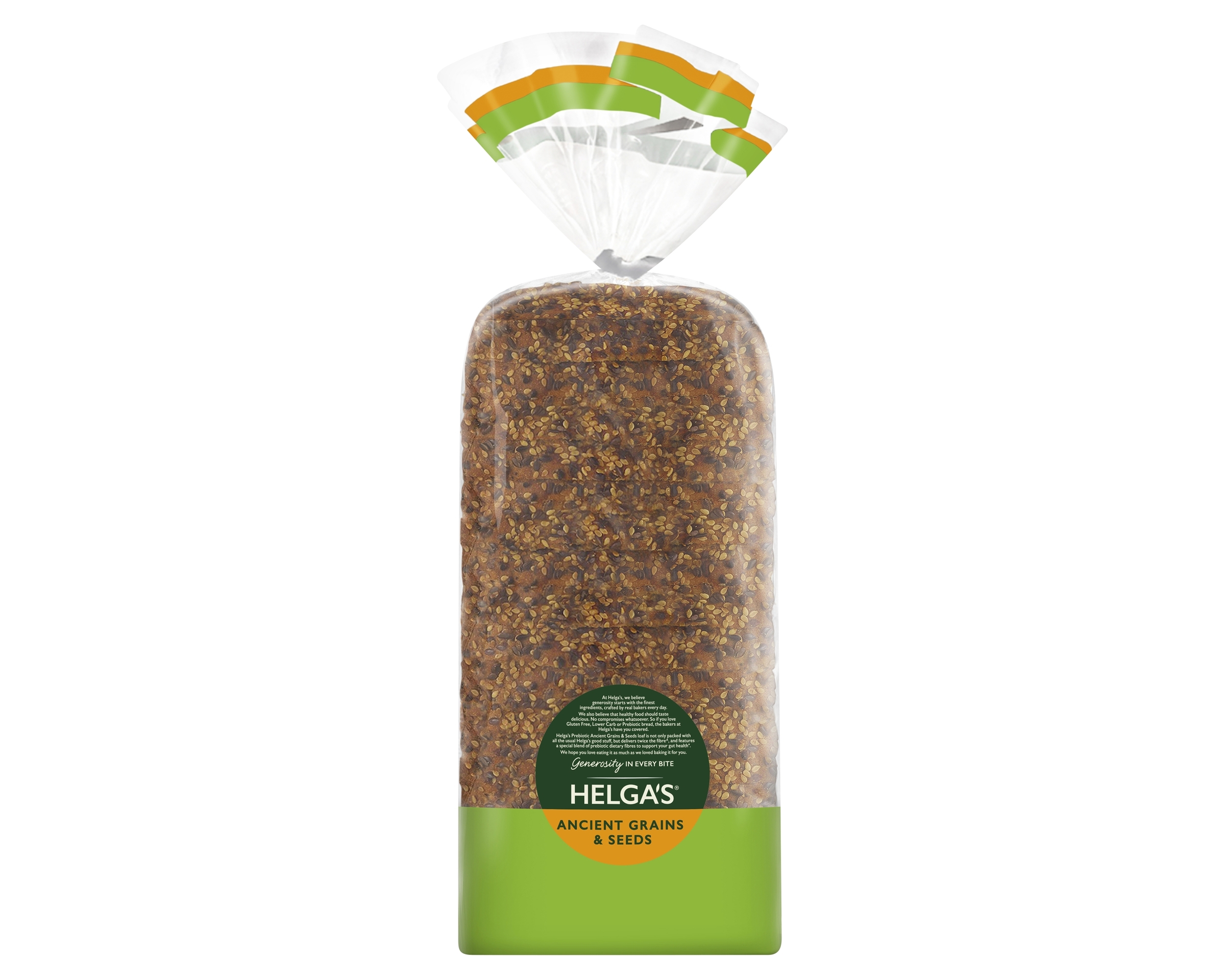 Helgas Prebiotic Loaf Ancient Grains and Seeds 700 g