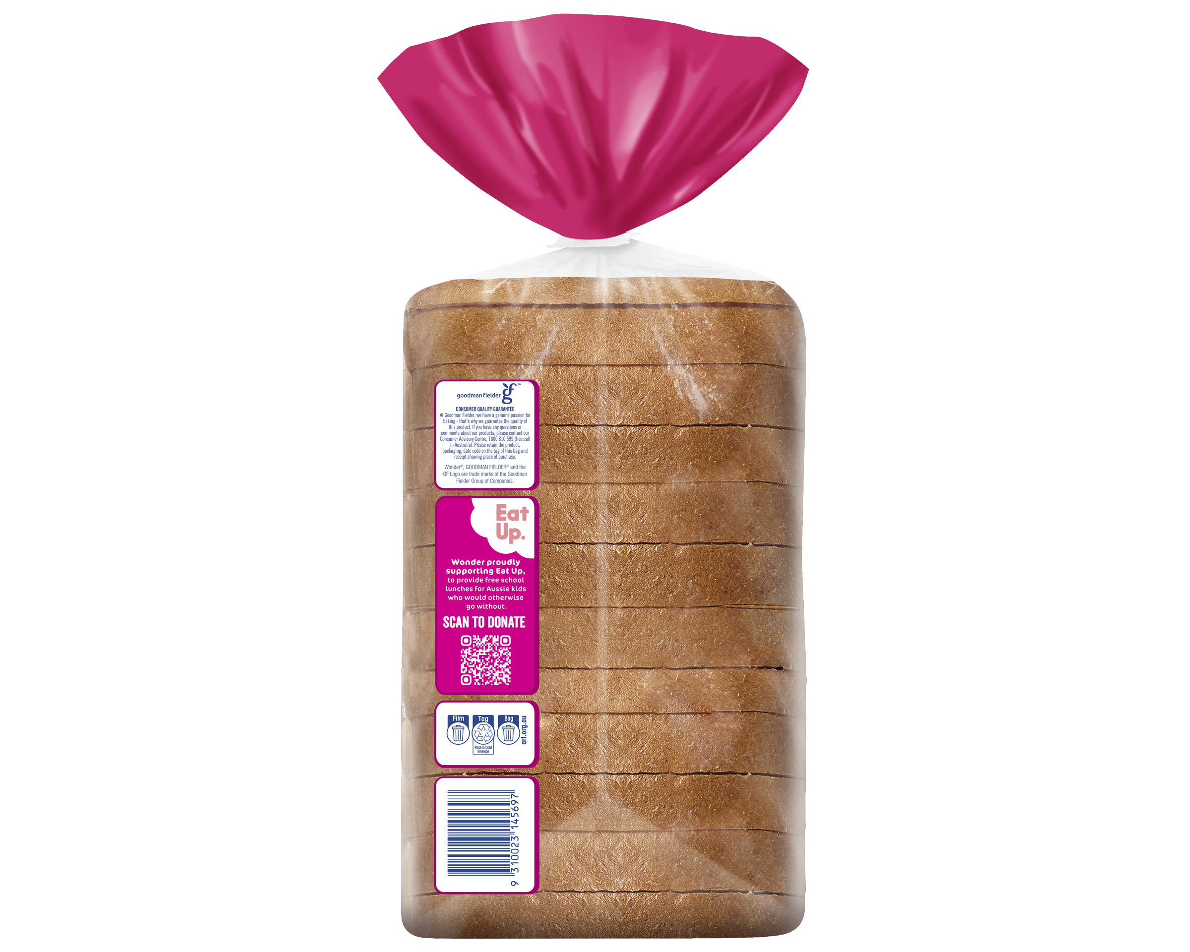 Wonder Gluten Free Bread Wholemeal 500 g