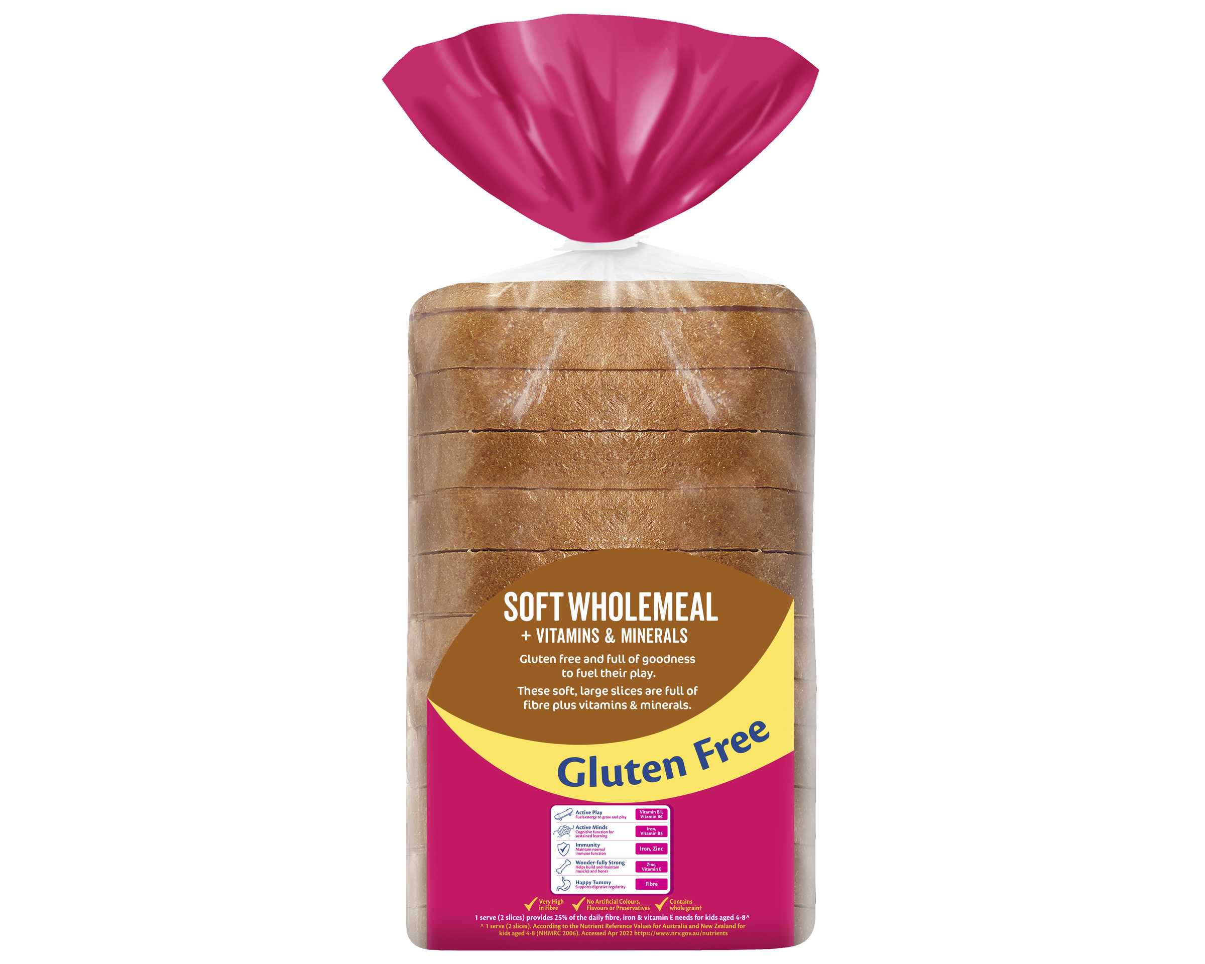 Wonder Gluten Free Bread Wholemeal 500 g