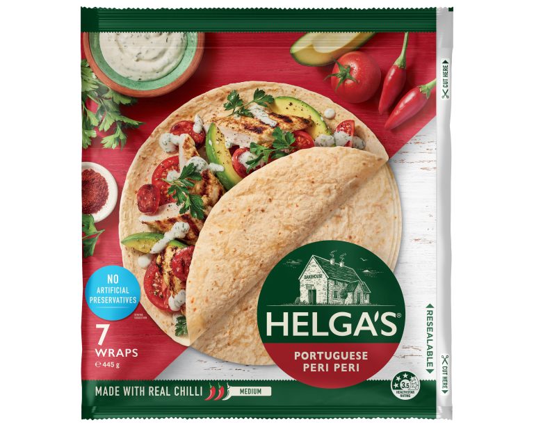 Helgas Wrap Peri Peri P7 445 g