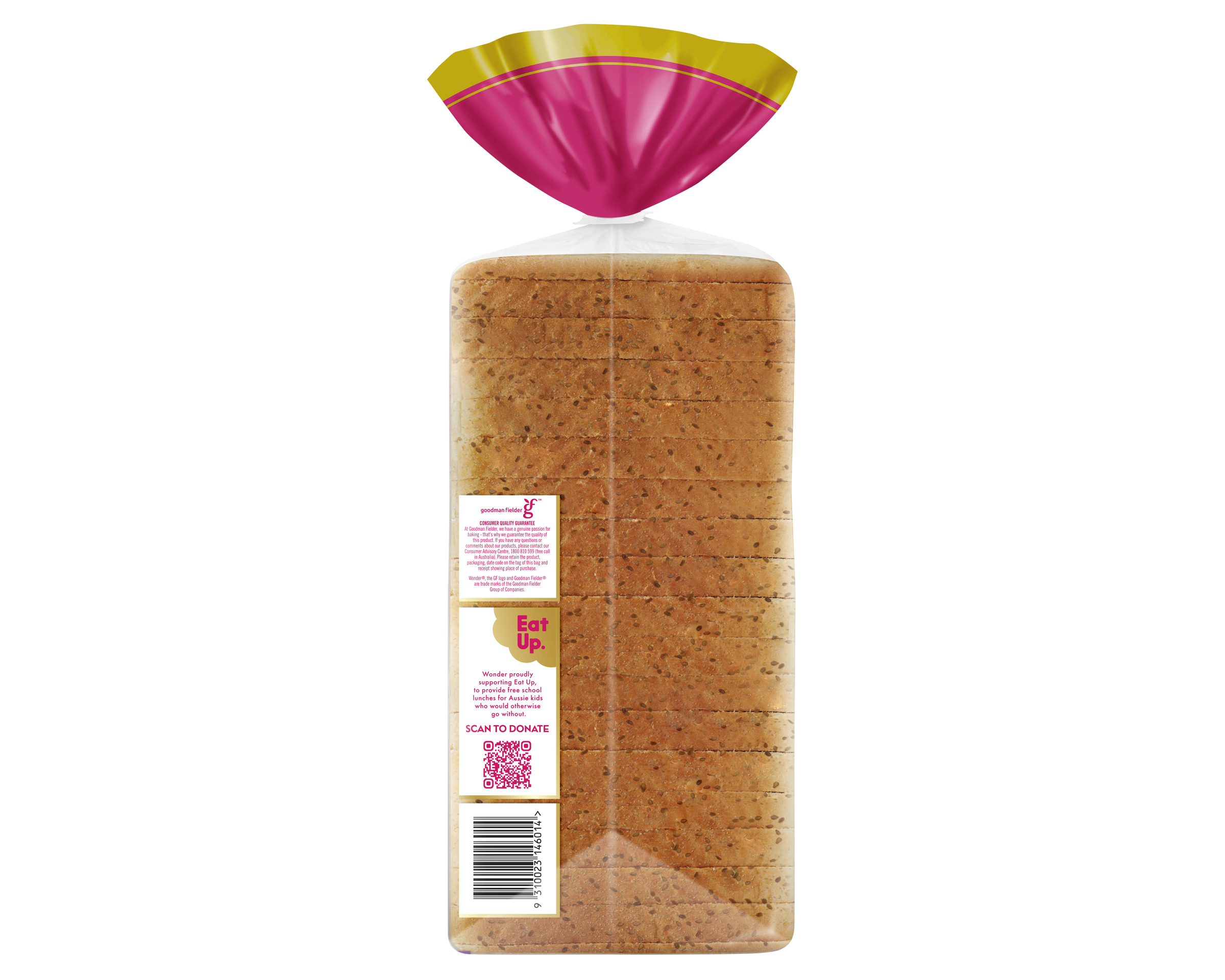 Wonder 5 Star Soft Multigrain Sliced Bread 680 g