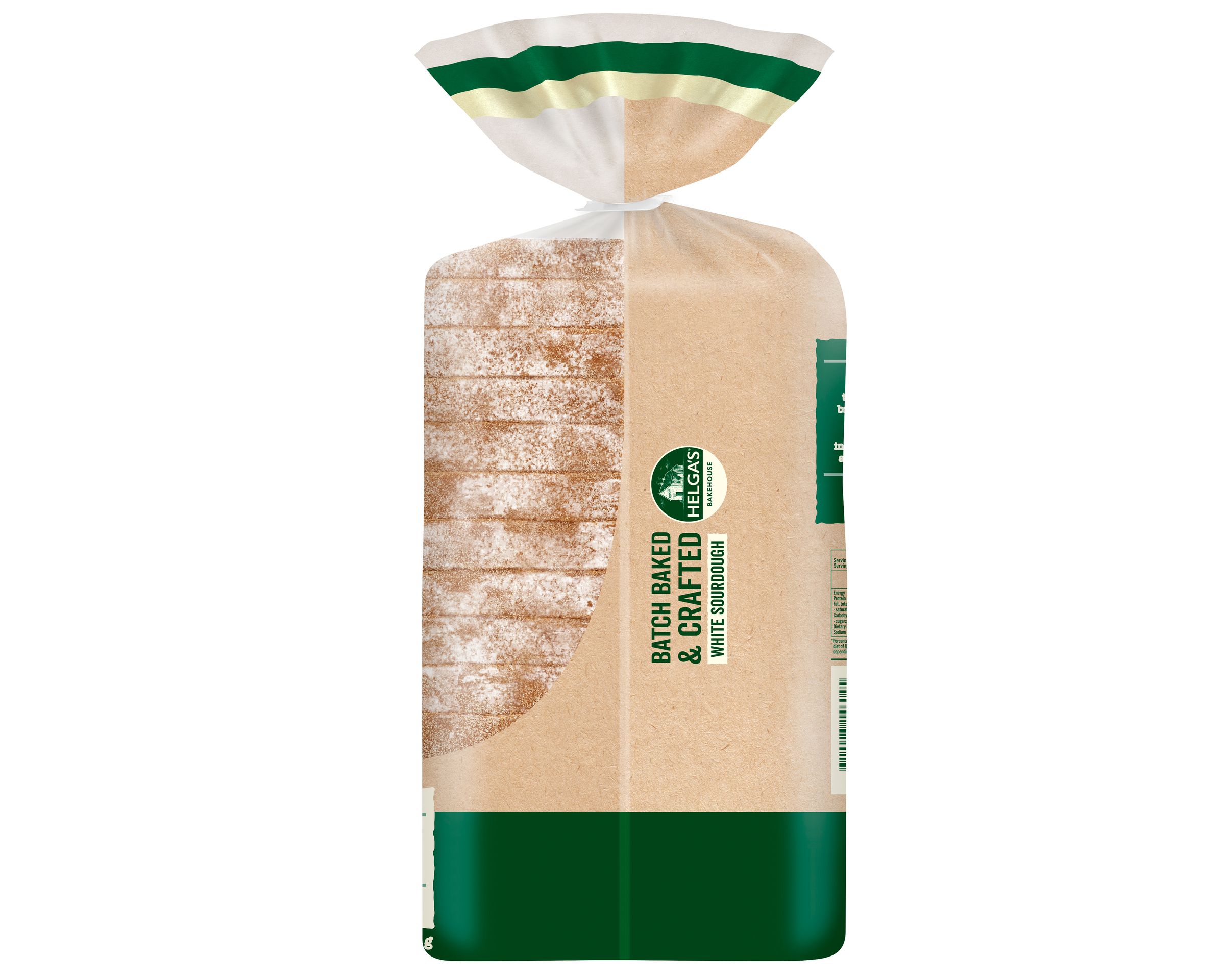 Helga’s Bakehouse Batch Baked & Crafted White Sourdough Loaf 700g