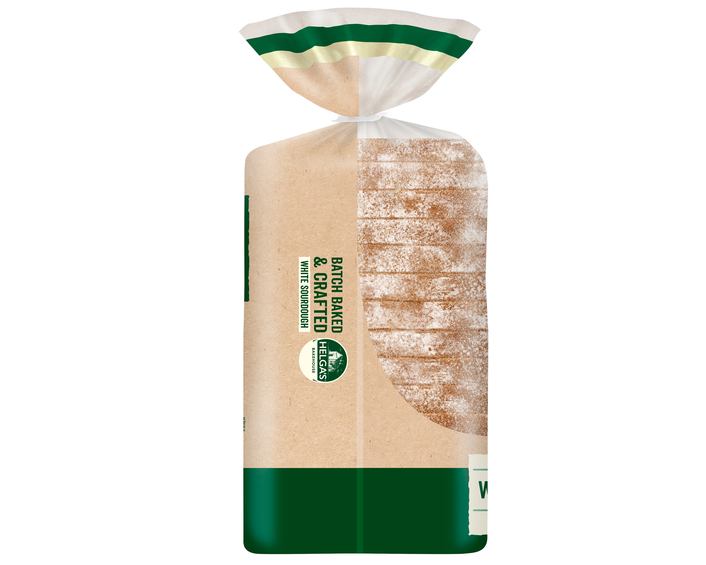 Helga’s Bakehouse Batch Baked & Crafted White Sourdough Loaf 700g