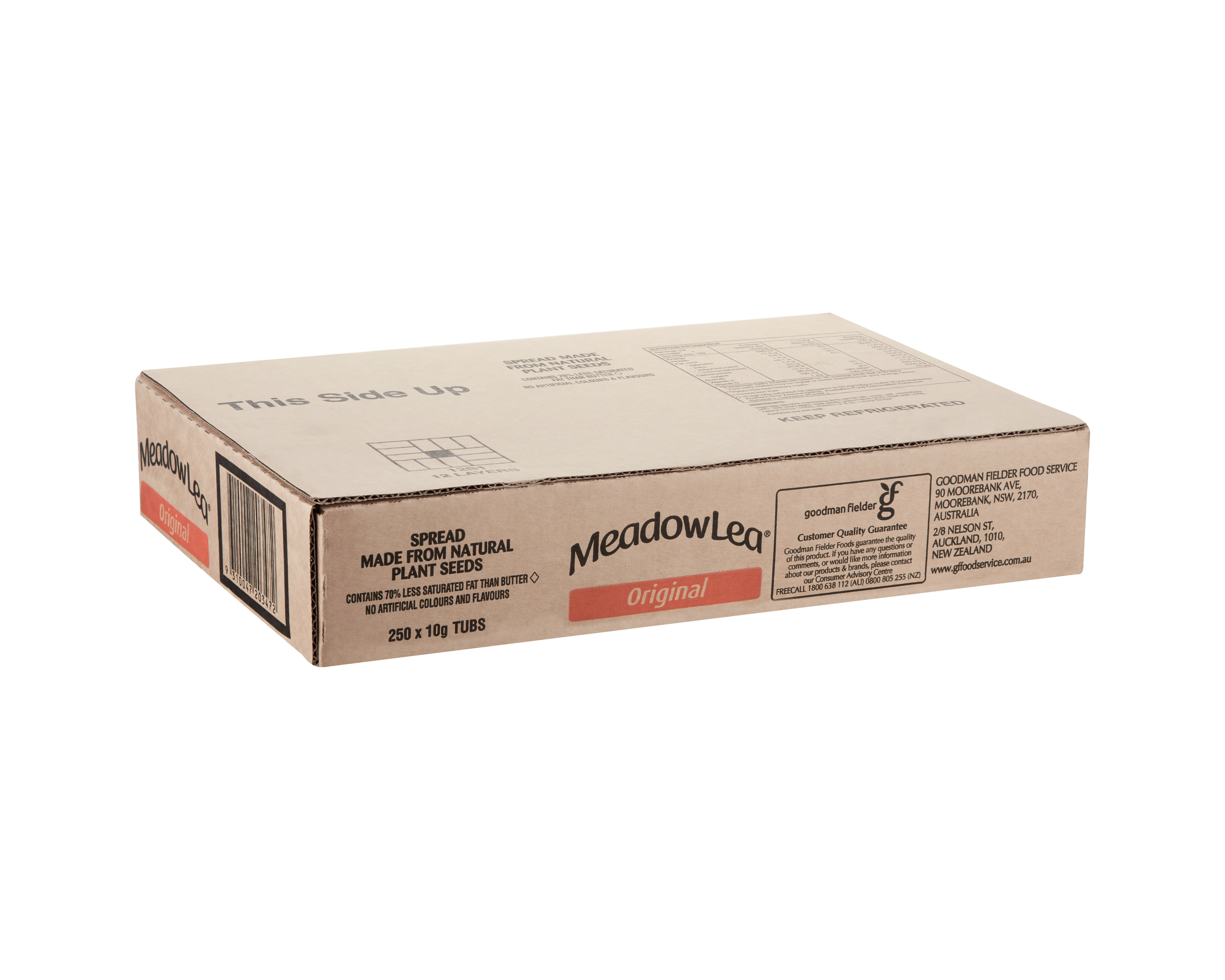 Meadow Lea Spread Original Portion Pack 10 g x 250 10 g