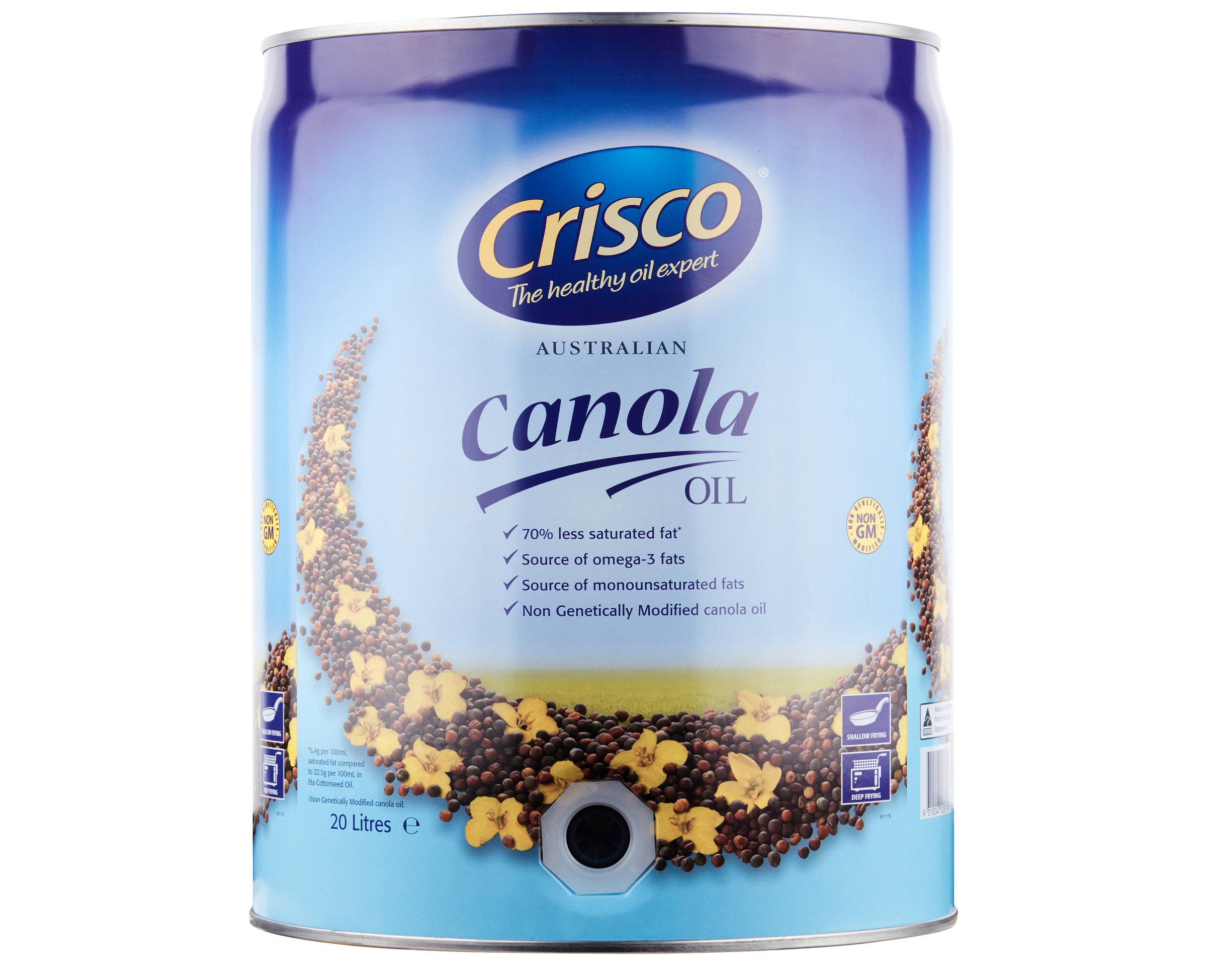 Crisco Australian Canola Oil 20 Litres