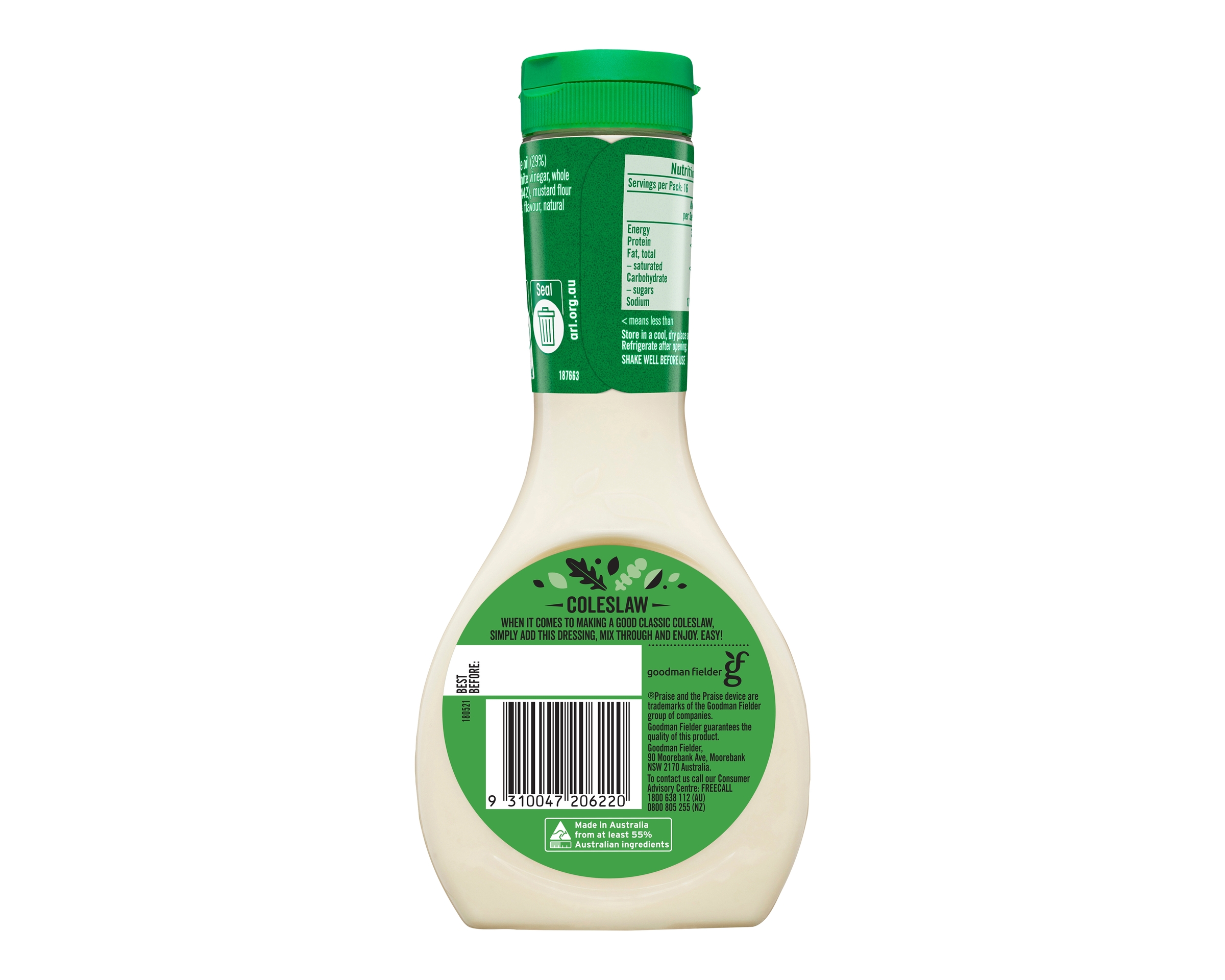 Praise Coleslaw Dressing 330ml
