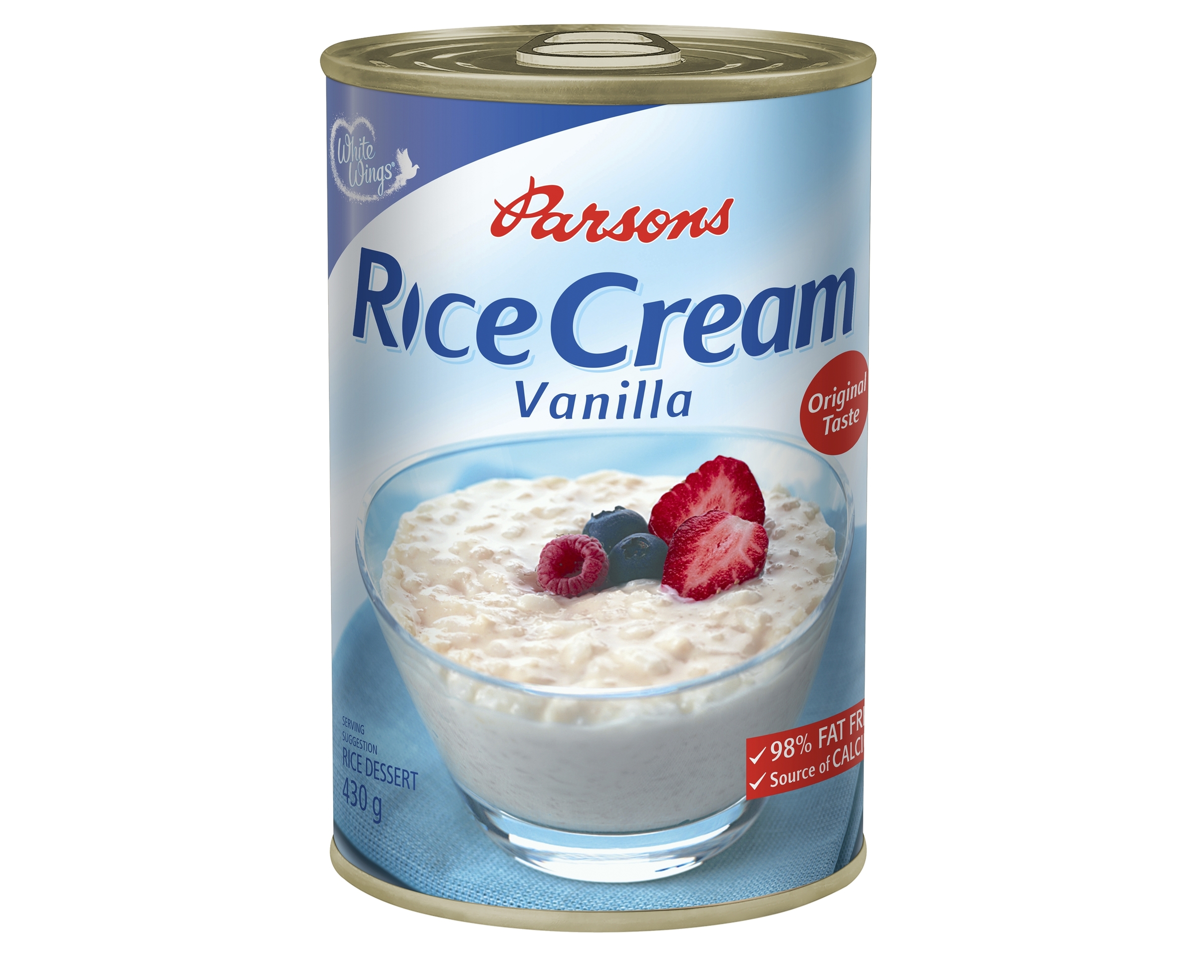 White Wings Parsons Rice Cream Vanilla 430 g